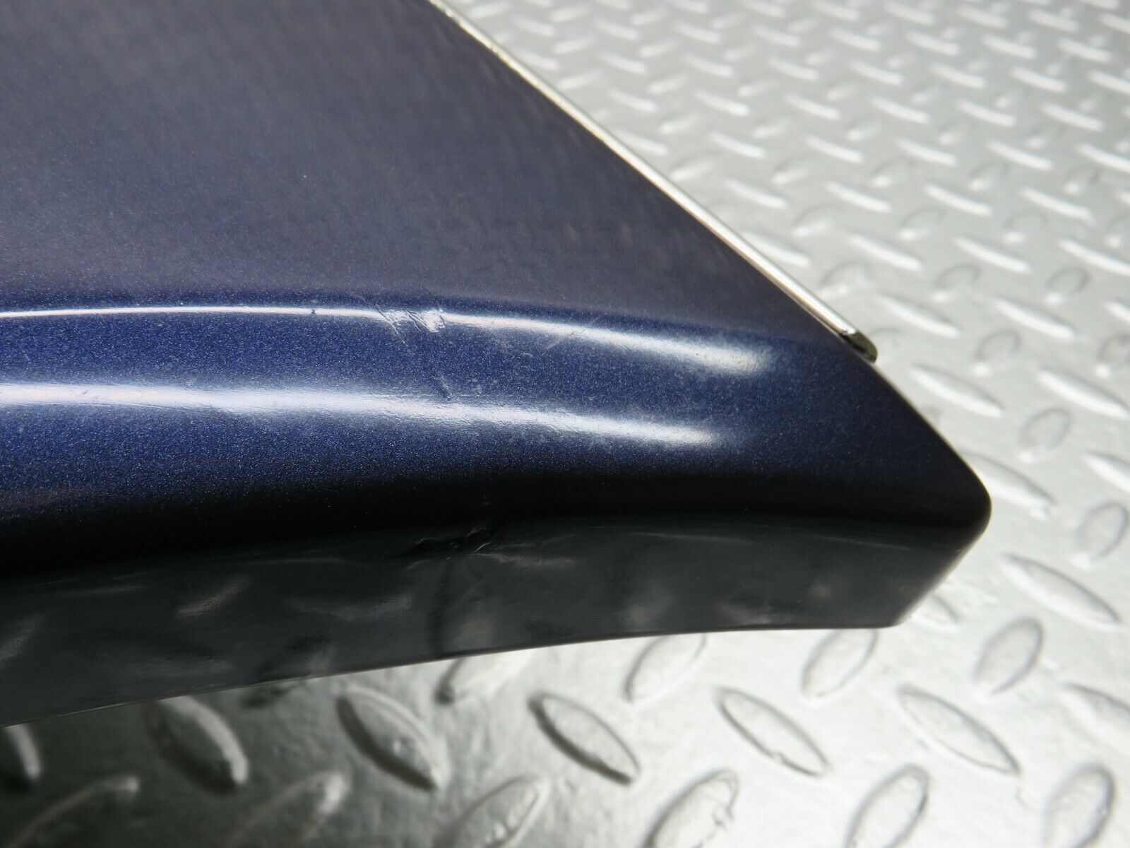 22319 Mercedes-Benz C124 E220 Rear Left Fender Wing Moulding Trim Blue 1246903740