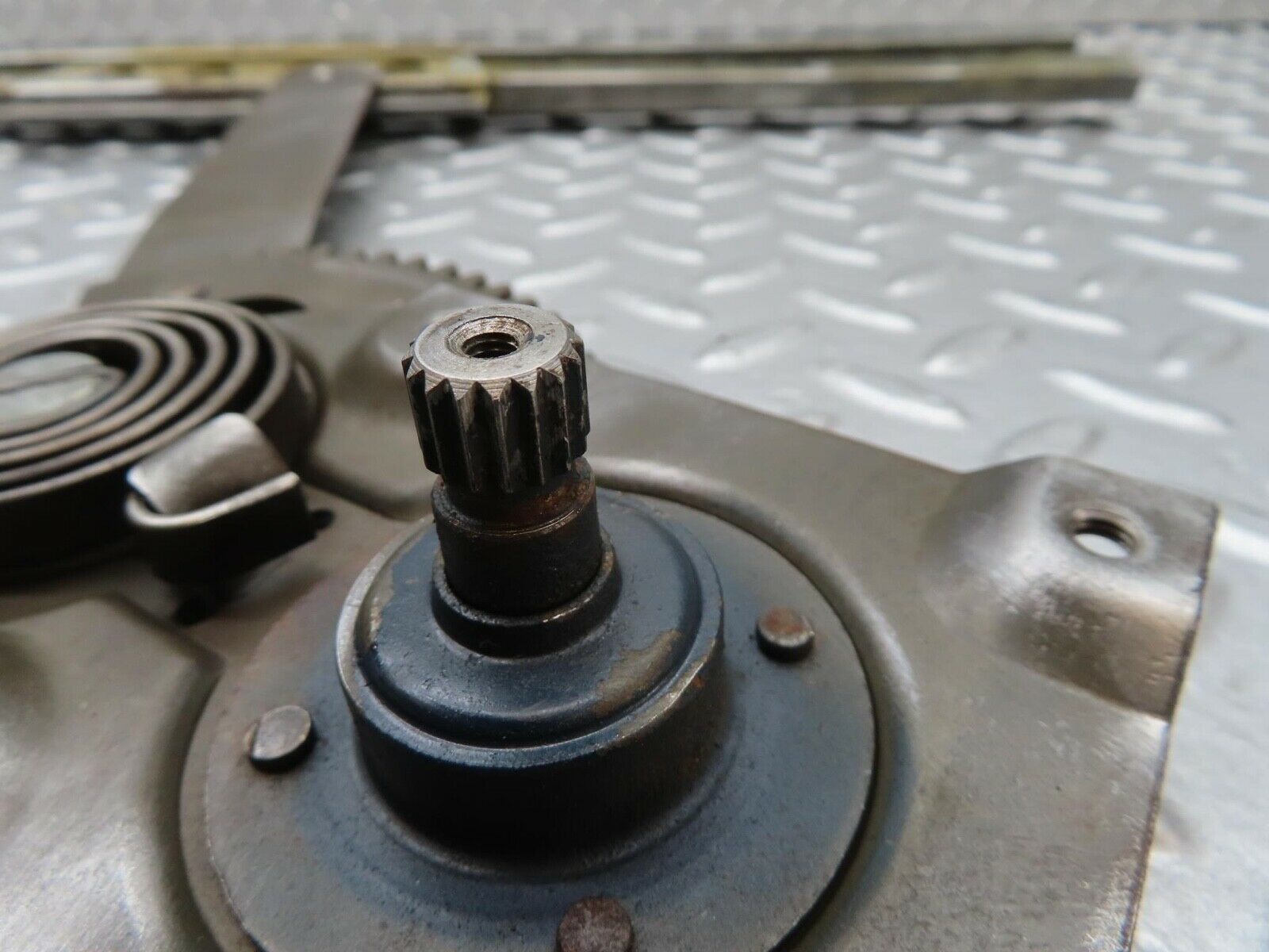 12859 Mercedes-Benz W111 220SE Rear Left Manual Window Regulator