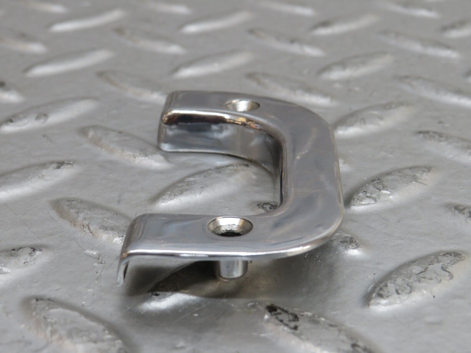 28281 Mercedes-Benz S123 240D Wagon Left Interior Chrome Latch Trim 1237230124