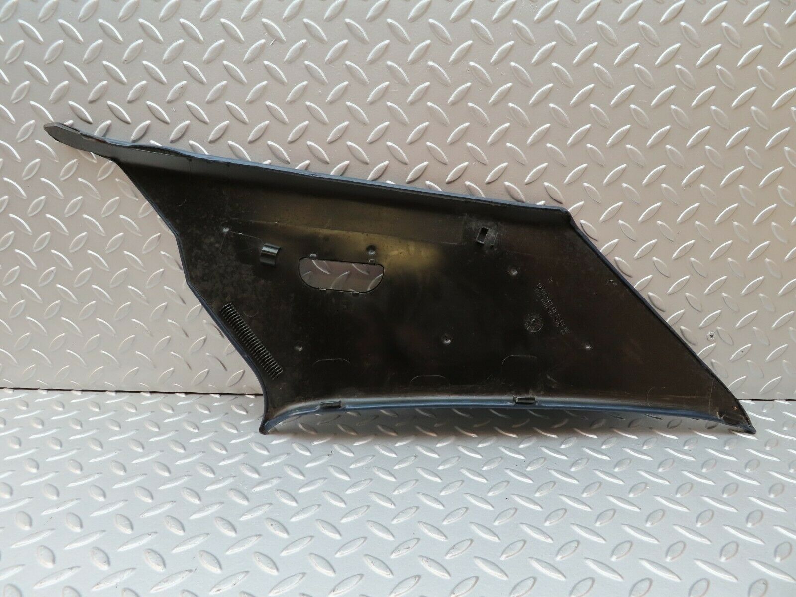 4341 Mercedes-Benz W123 230E C Pillar Cover Panel Right Side Blue 1236900425