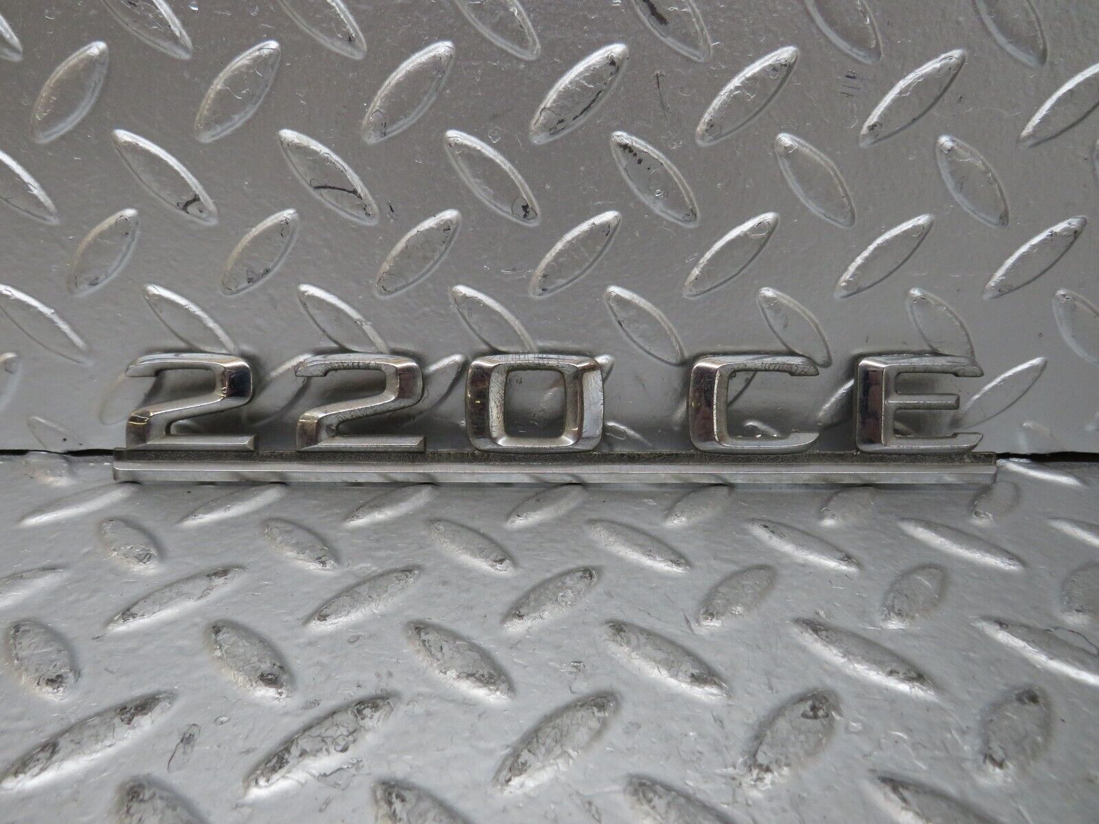26532 Mercedes-Benz C124 220CE Coupe Trunk Badge Emblem