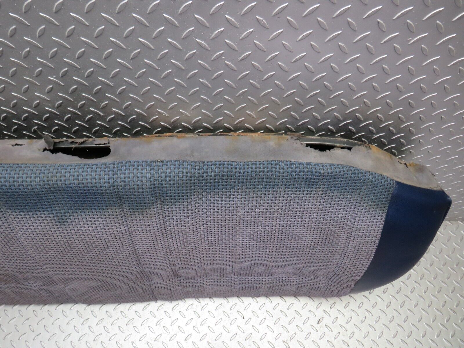 31148 Mercedes-Benz W123 200D Rear Seat Blue 1239200050 1239200016