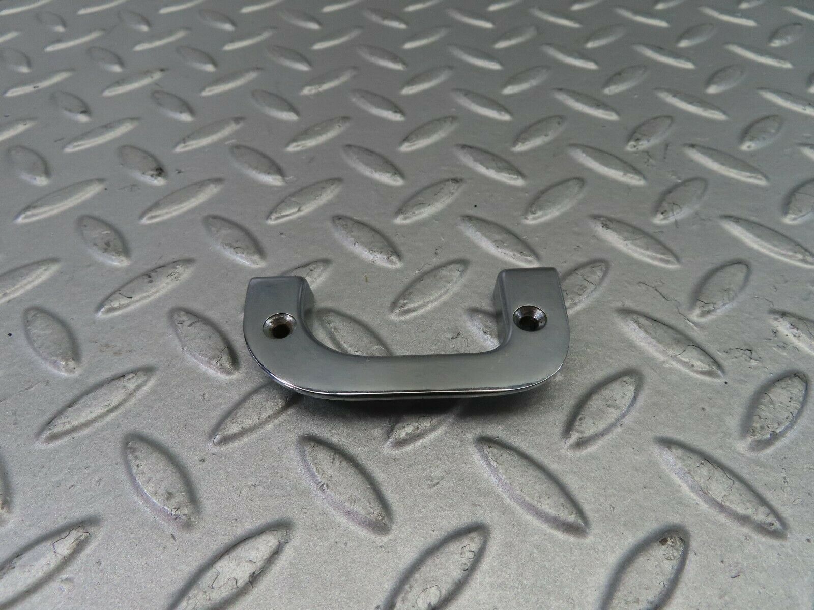 7618 Mercedes-Benz S123 230TE Wagon Right Chrome Door Latch Trim 1237230224