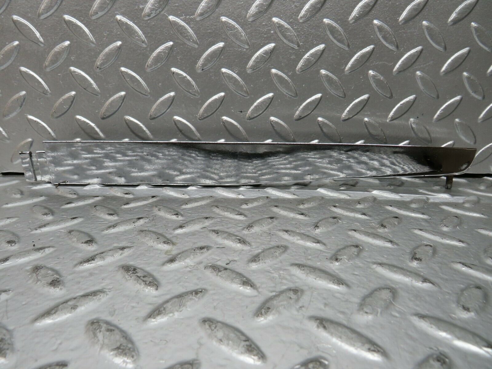 23786 Mercedes-Benz C107 450SLC Coupe Trunk Chrome Handle Moulding Right