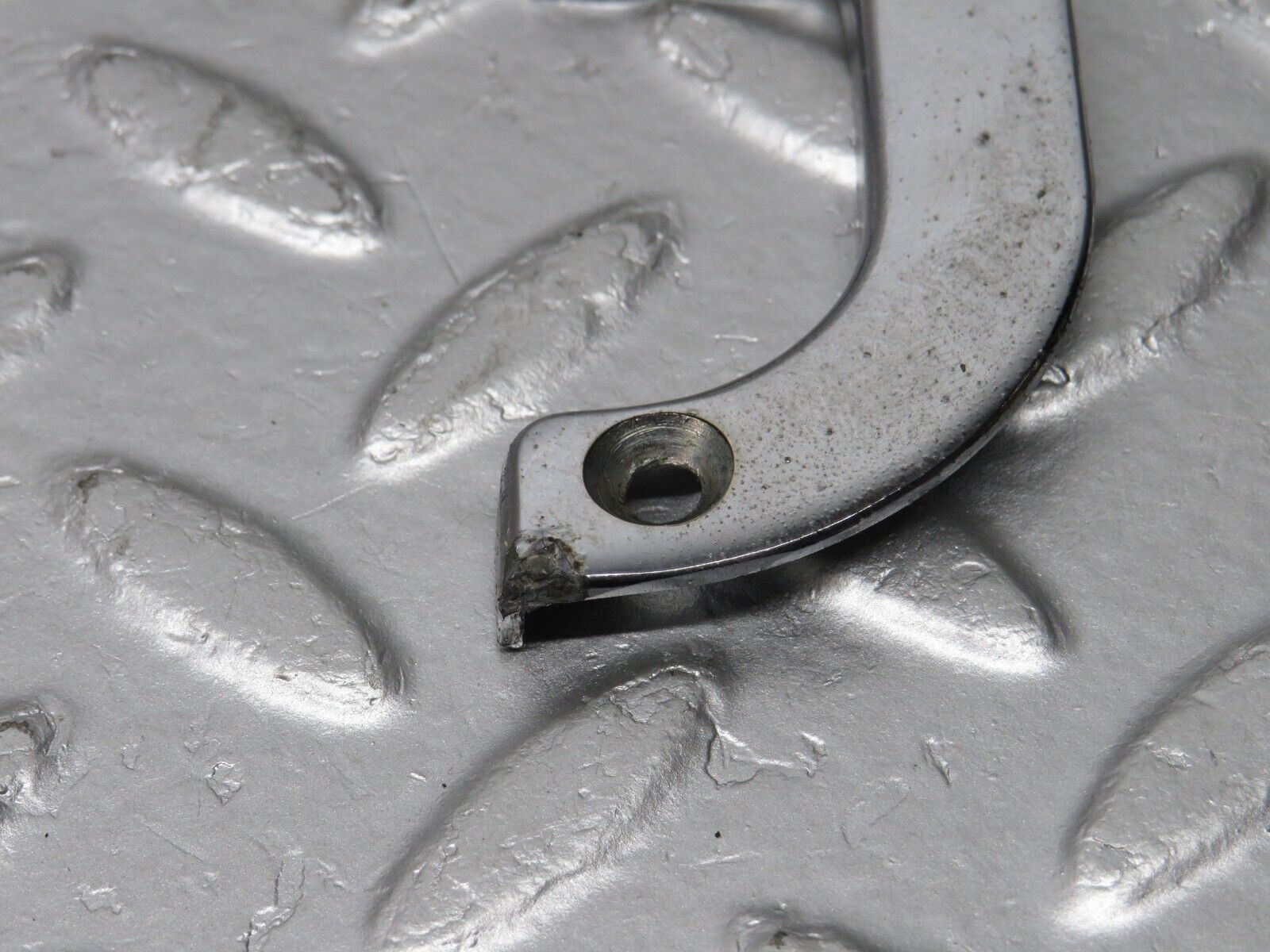 40475 Mercedes-Benz W110 230 Interior Door Chrome Latch Trim Right