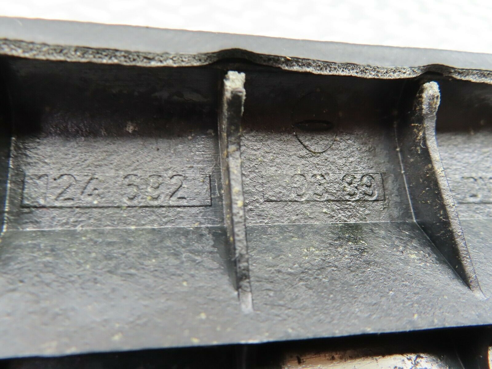 6478 Mercedes-Benz S124 E220 Wagon A Pillar Cover Left Side Black 1246920389