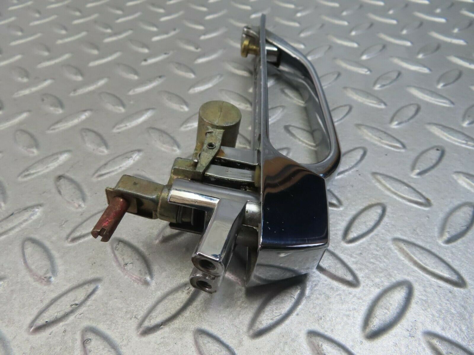 8752 Mercedes-Benz W116 Chrome Door Handle Rear Right 1167600059