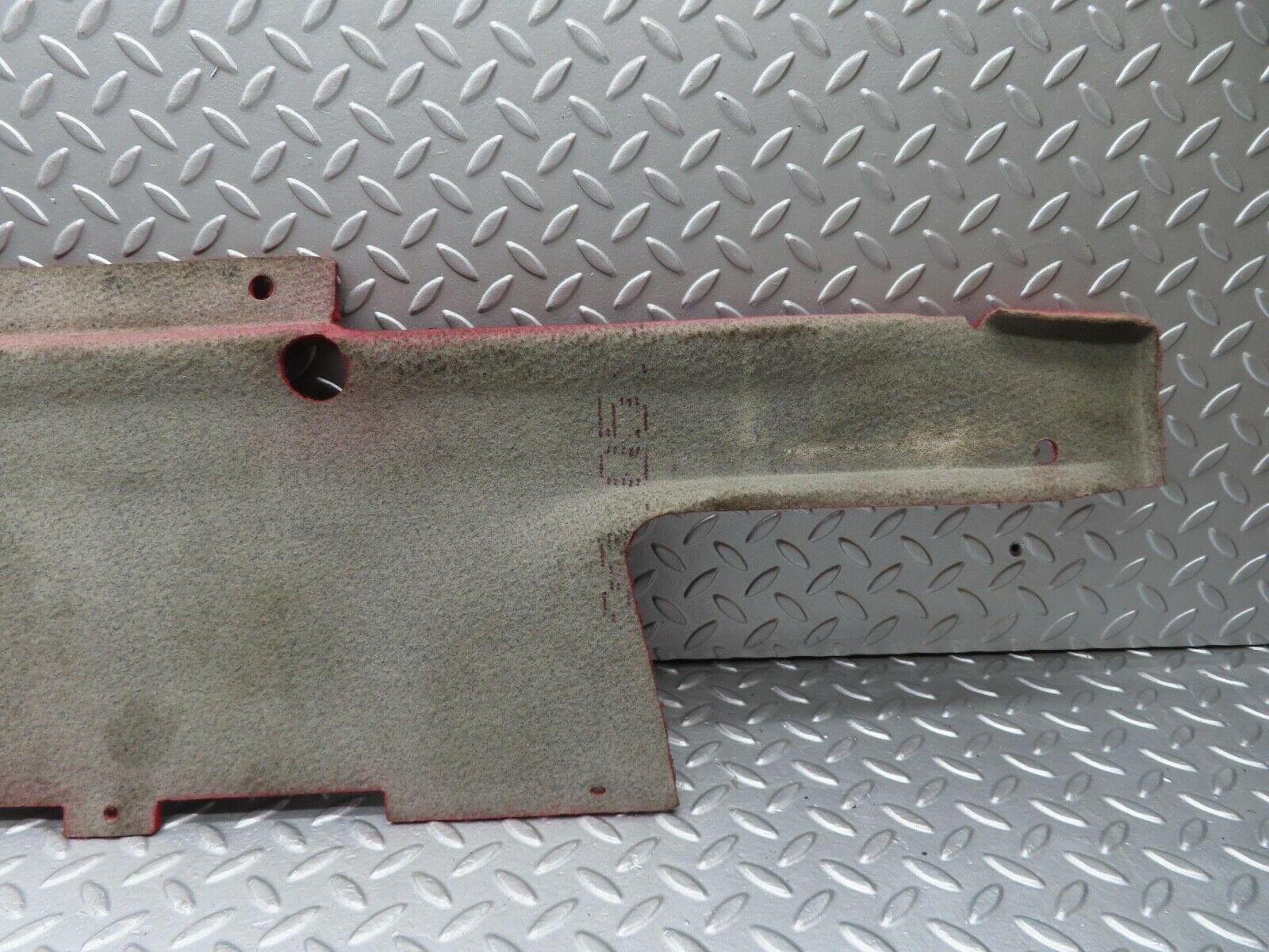 11861 Mercedes-Benz R129 300SL Coupe Boot Rear Carpet Cover Red