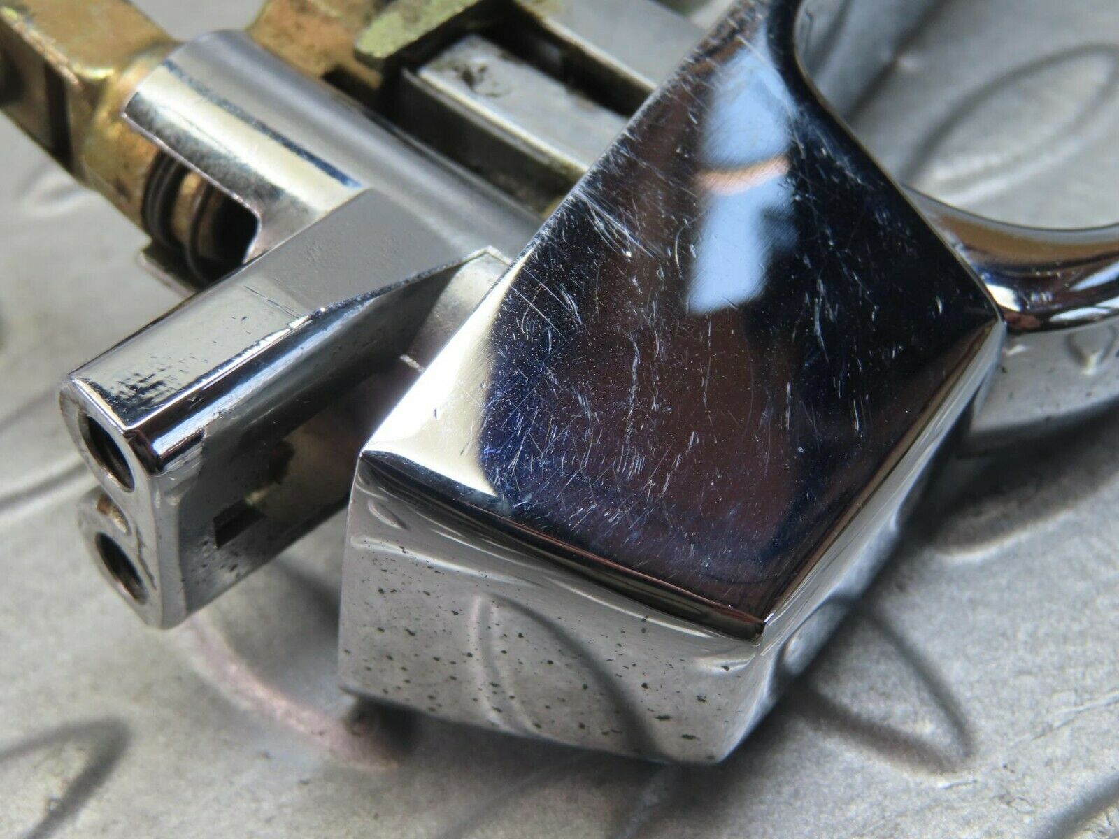 8751 Mercedes-Benz W116 Chrome Door Handle Rear Right 1167600059