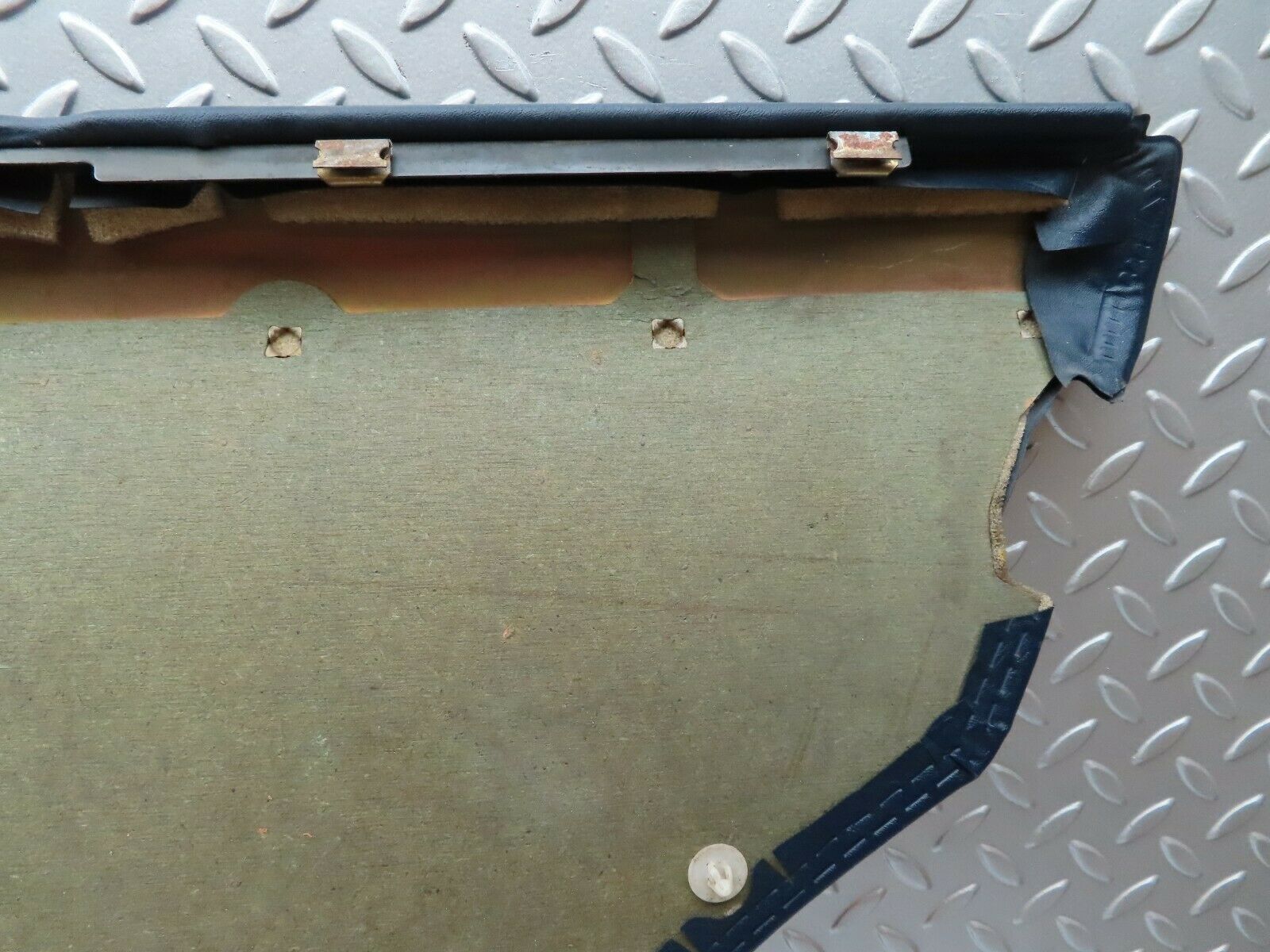 4368 Mercedes-Benz W123 230E Rear Left Door Card Blue