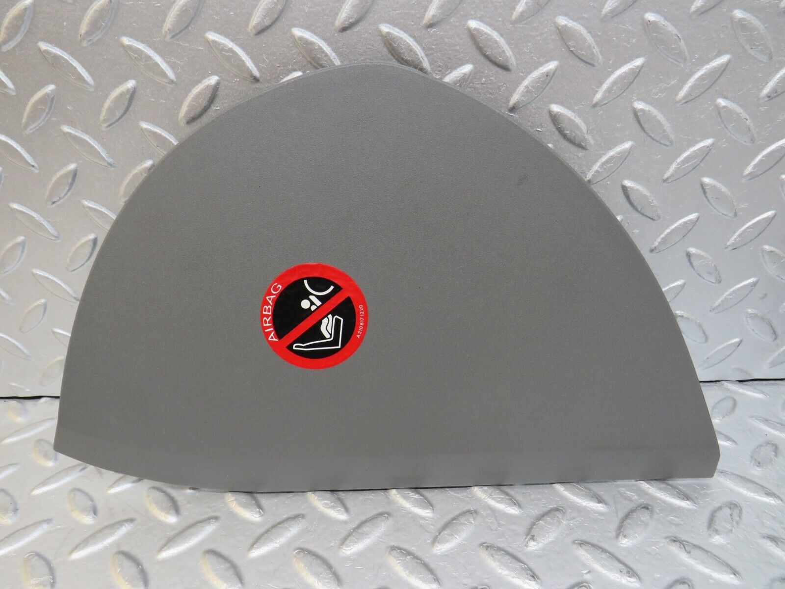 35204 Mercedes-Benz W221 Dashboard Side Cover Panel Pair Grey 2216890108