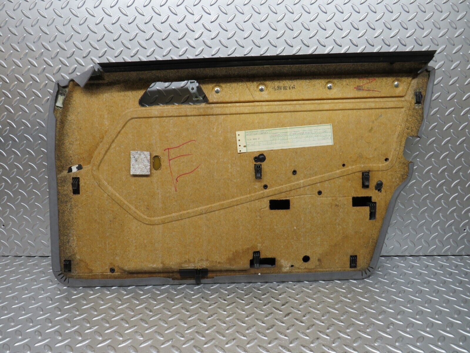 30240 Mercedes-Benz W124 230E Front Left Door Card Grey 1247271370