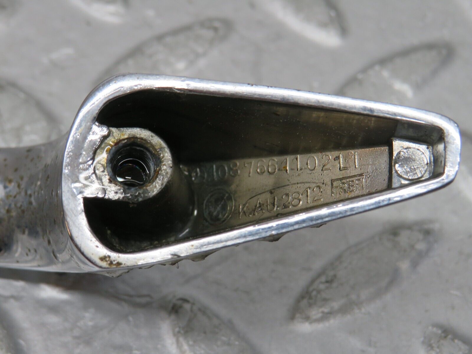 35740 Mercedes-Benz W108 Chrome Door Handle Rear Left 1087661102