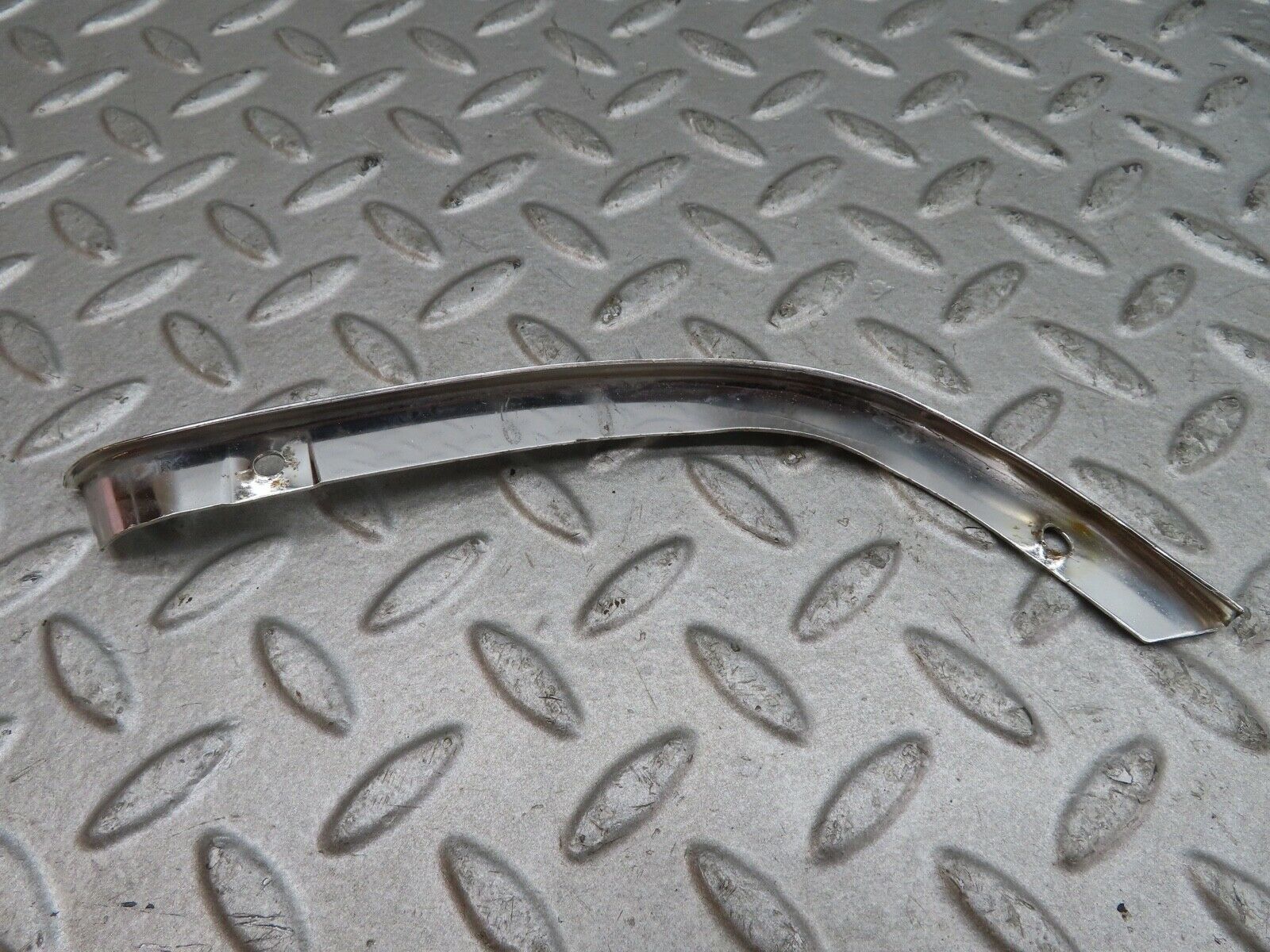 17884 Mercedes-Benz W116 450SEL Headlight Upper Chrome Trim Left