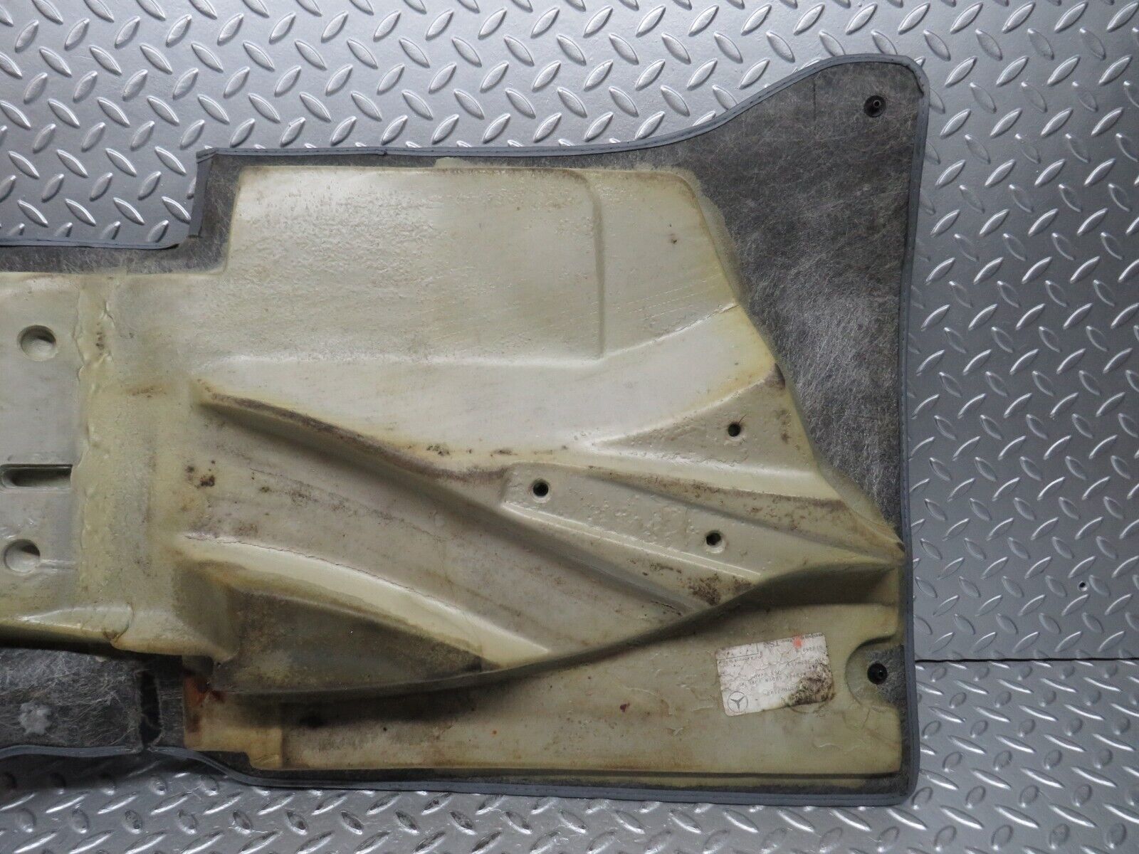 30314 Mercedes-Benz W124 230E Front Right Floor Carpet Grey 1246802240