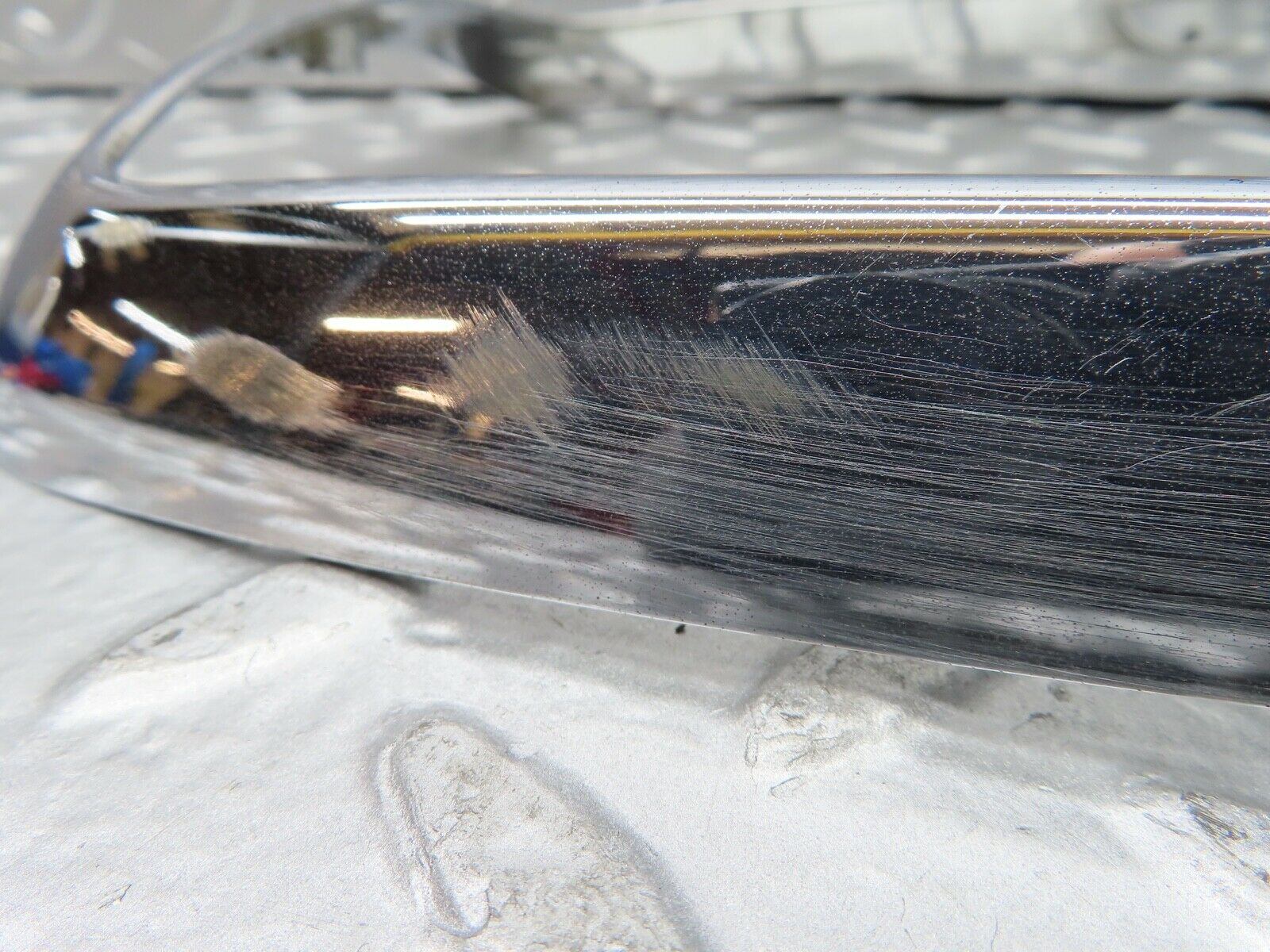 20802 Mercedes-Benz W114 250CE Coupe Headlight Chrome Frame Hella