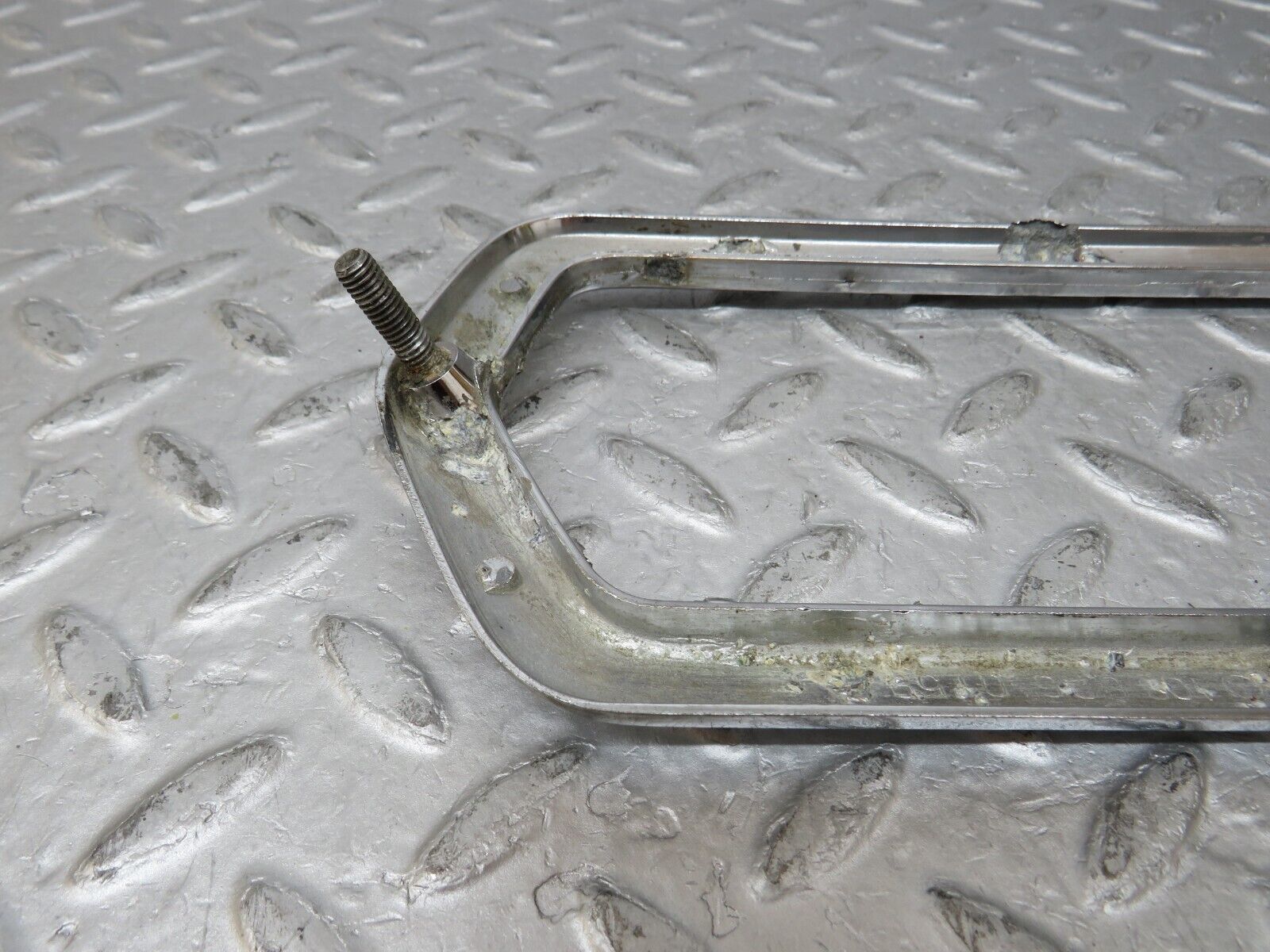 35751 Mercedes-Benz W108 Tail Light Chrome Frame Left 1088260159