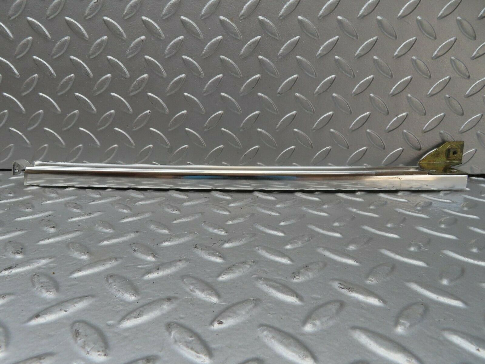 15465 Mercedes-Benz W123 230E Rear Left Door Rear Chrome Window Channel