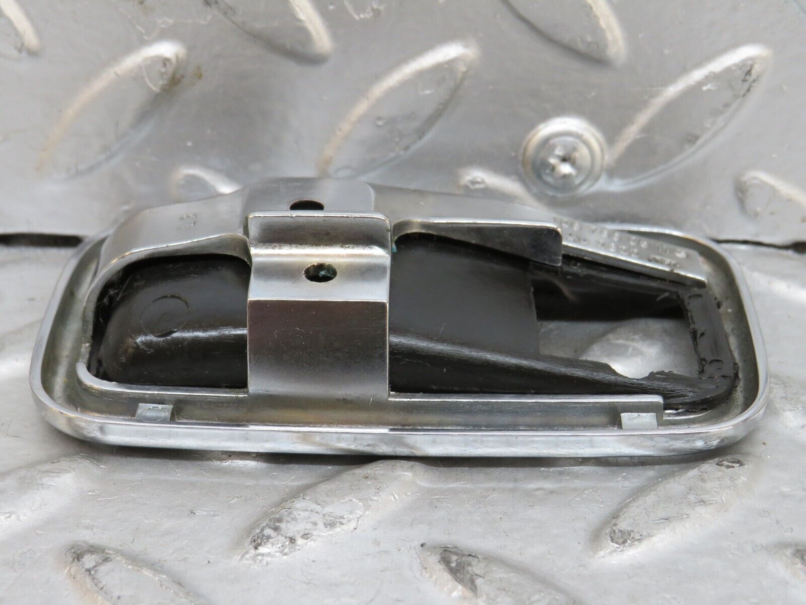 28295 Mercedes-Benz S123 240D Chrome Frame For Door Opener Left 1087660511