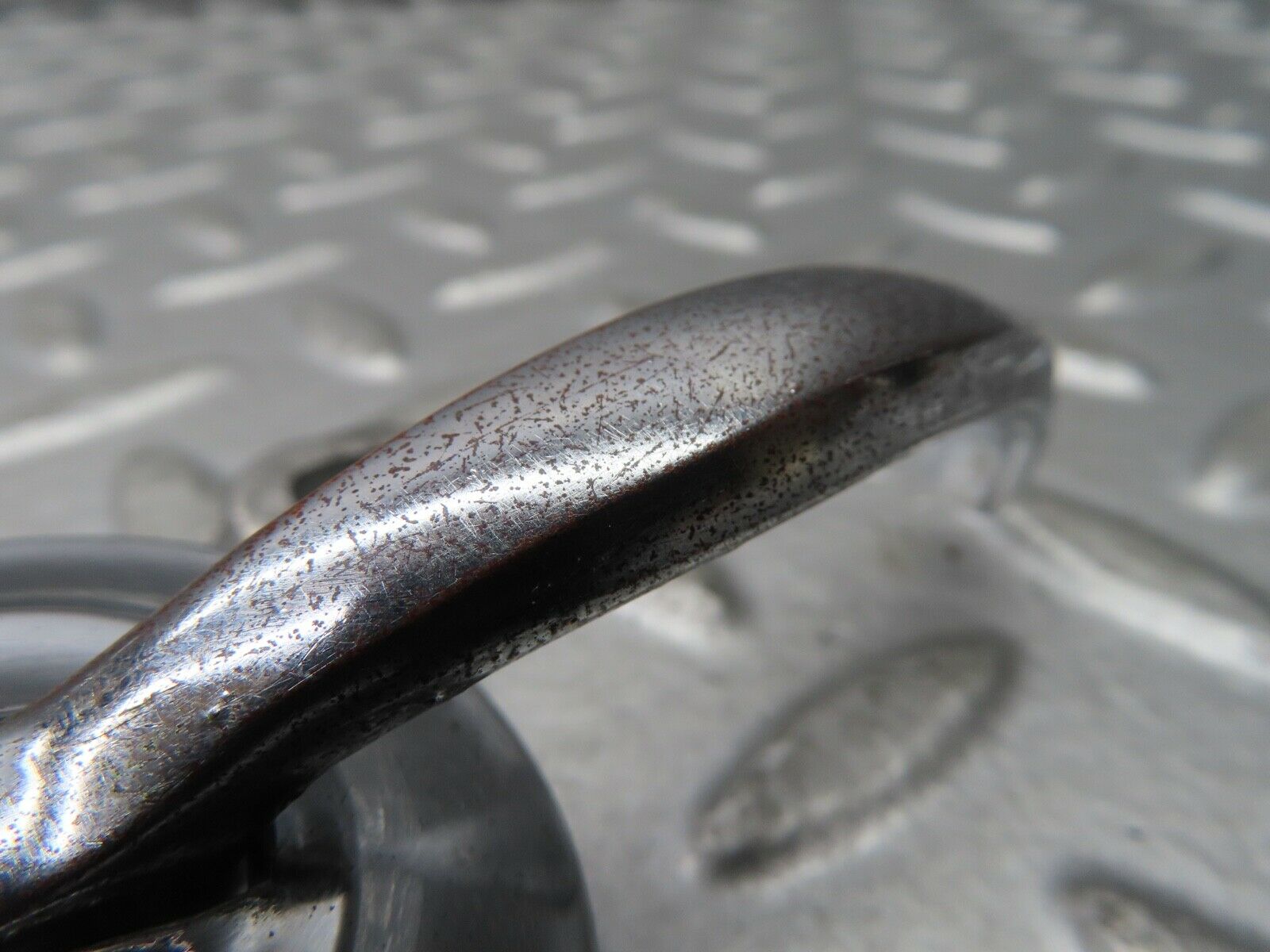 19011 Mercedes-Benz W120 W121 Ponton Front Right Interior Chrome Door Handle