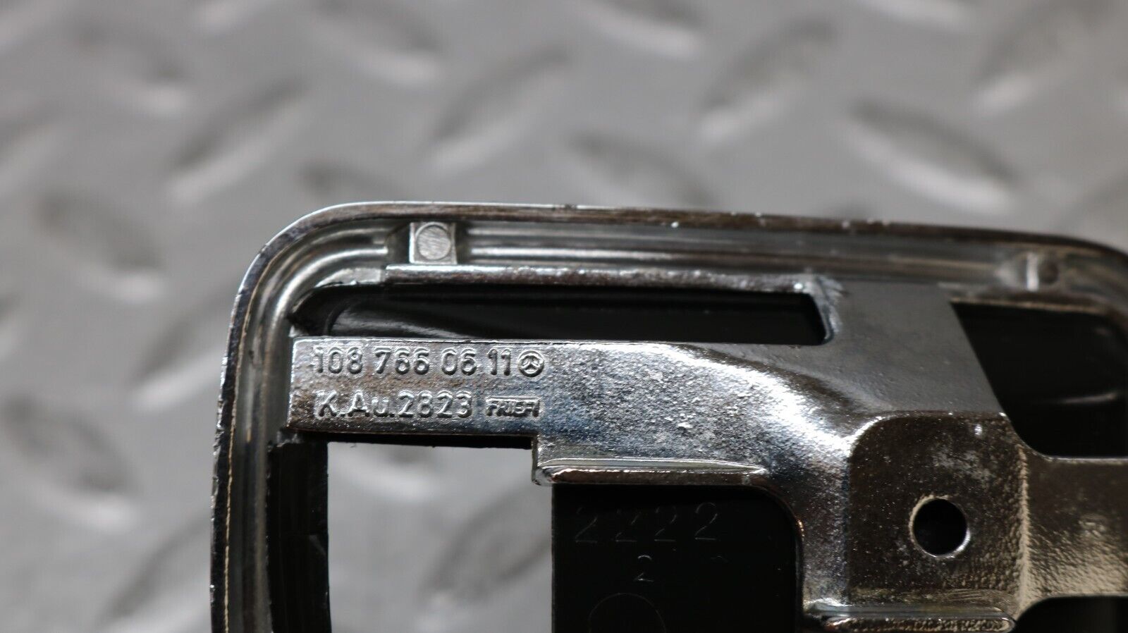 37259 Mercedes-Benz W109 300SEL Chrome Frame For Door Opener Right 1087660611