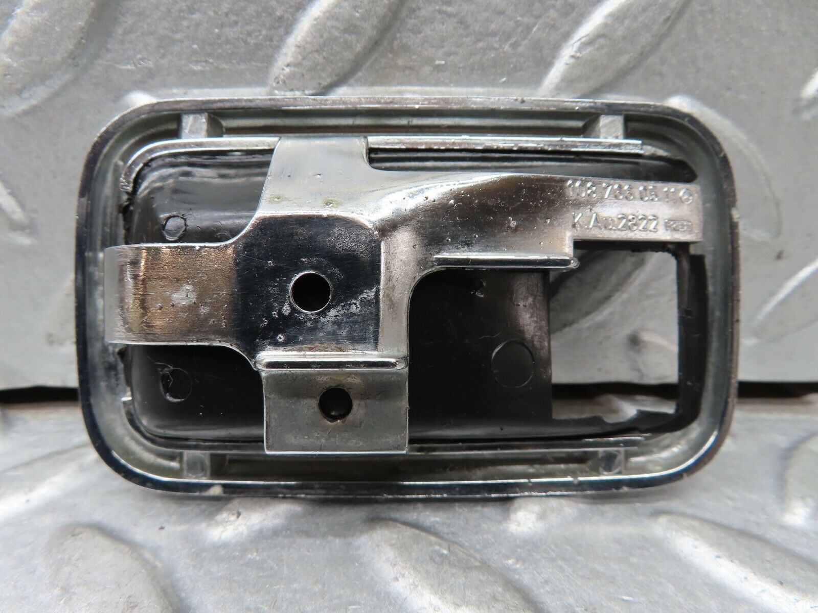 19162 Mercedes-Benz W123 300D Chrome Frame For Door Opener Left 1087660511