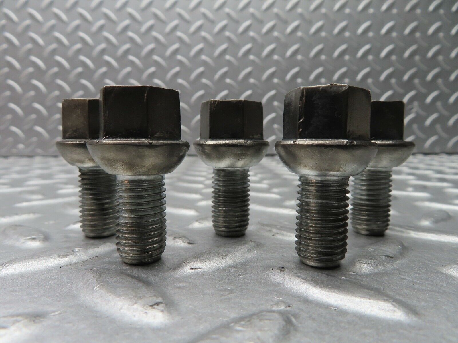 21636 Mercedes-Benz 5x Steel Wheel Lug Bolt M12x1.5