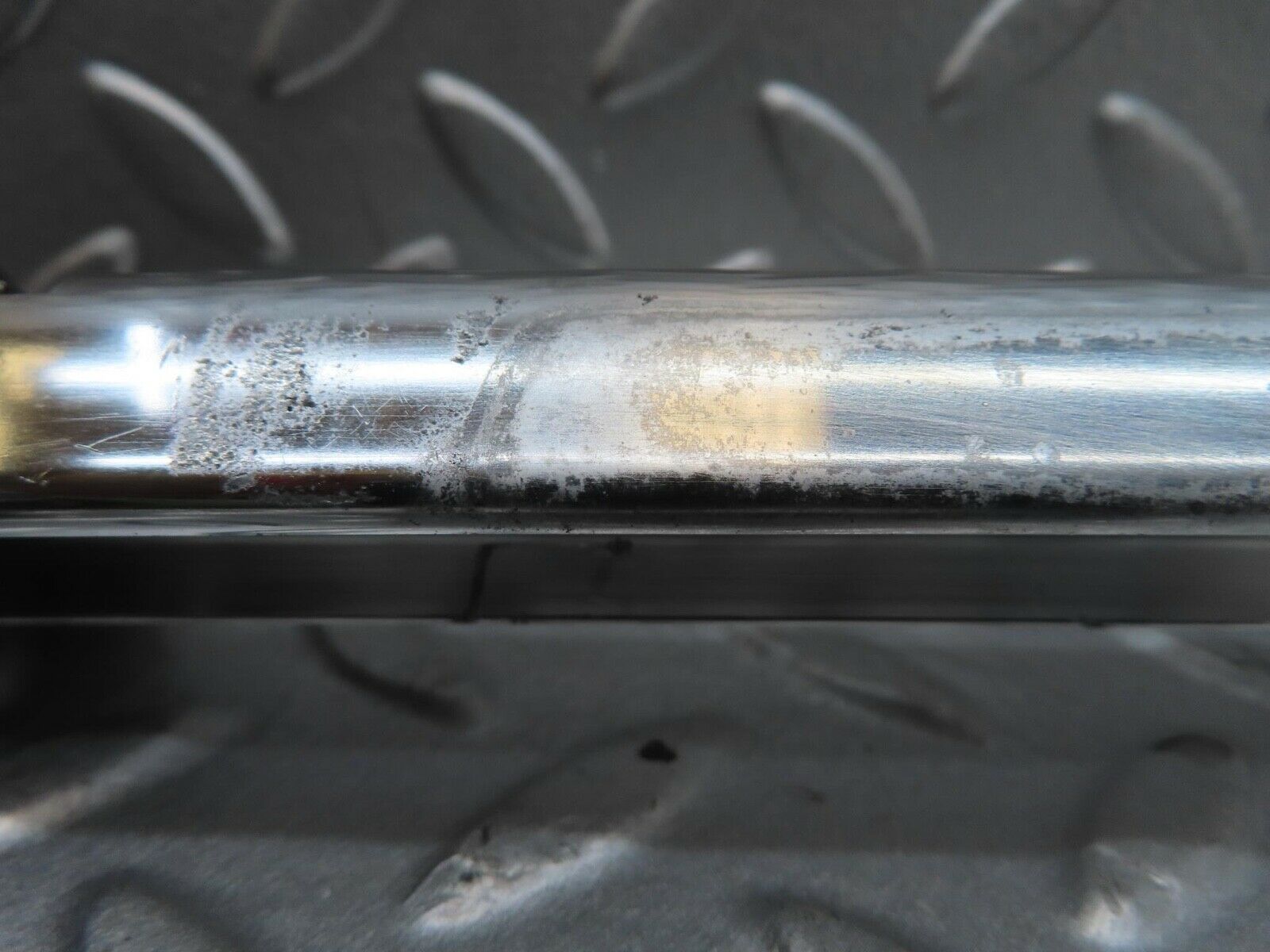 13585 Mercedes-Benz W123 200 Rear Right Chrome Window Channel