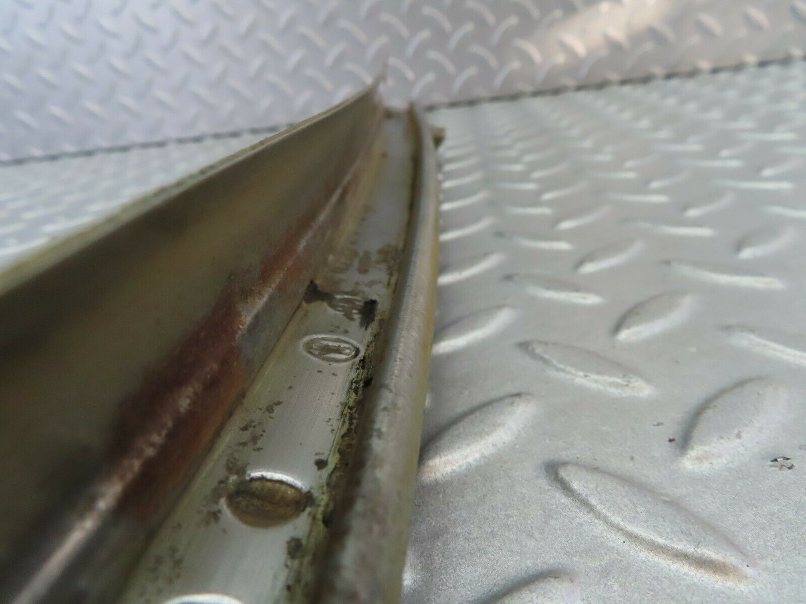 7933 Mercedes-Benz W115 220D Rear Left Window Channel