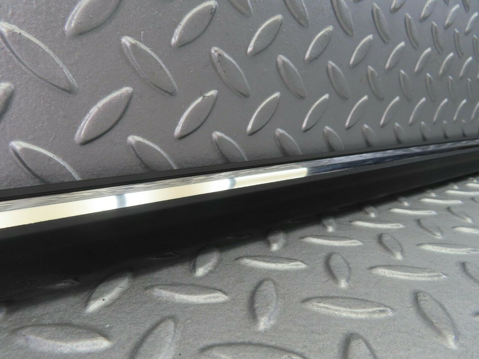 8474 Mercedes-Benz W123 Front Left Door Lower Trim New 1236981780