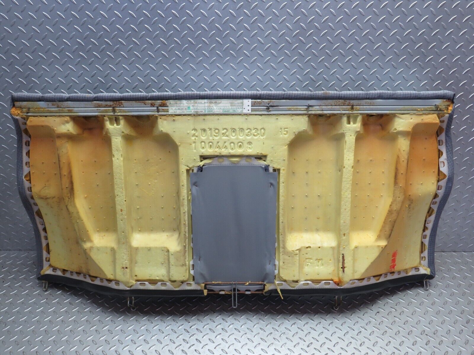 33561 Mercedes-Benz W201 190E 2.0L Rear Seat Grey 2019200450 2019200330