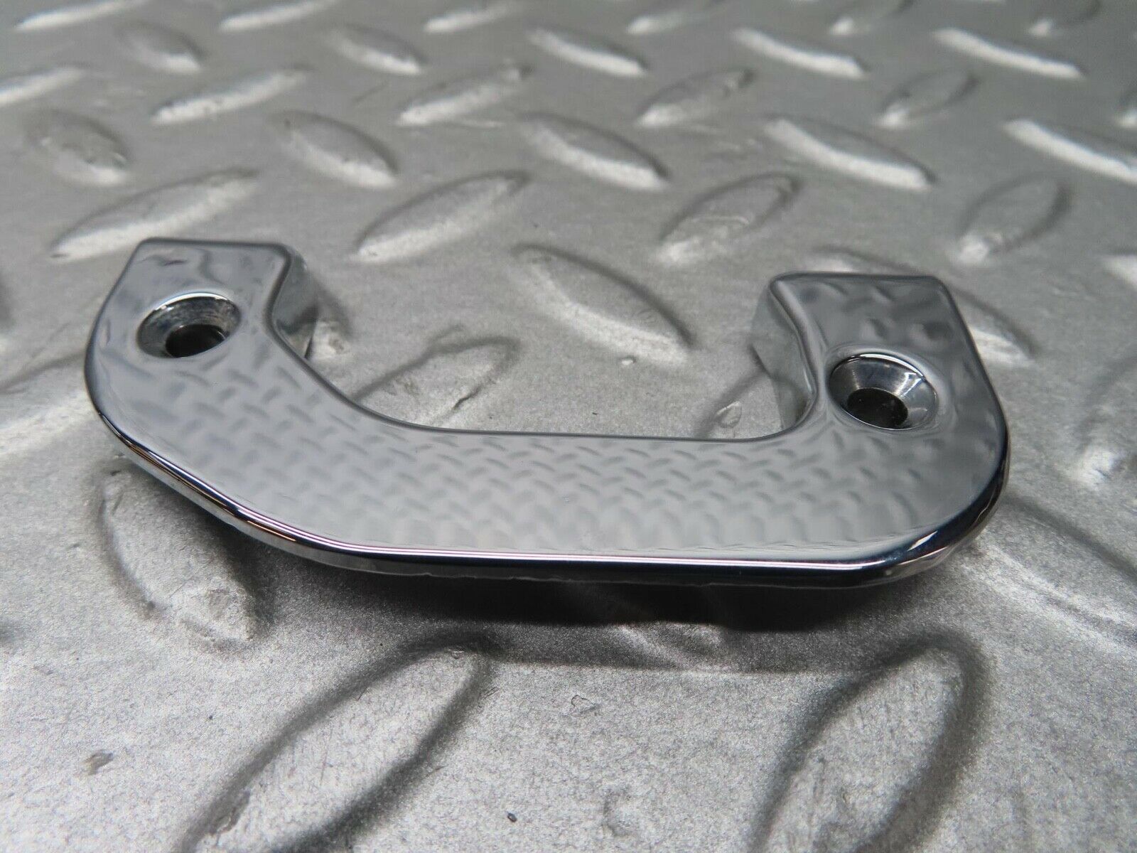 14452 Mercedes-Benz W116 350SE Right Interior Chrome Door Latch Trim