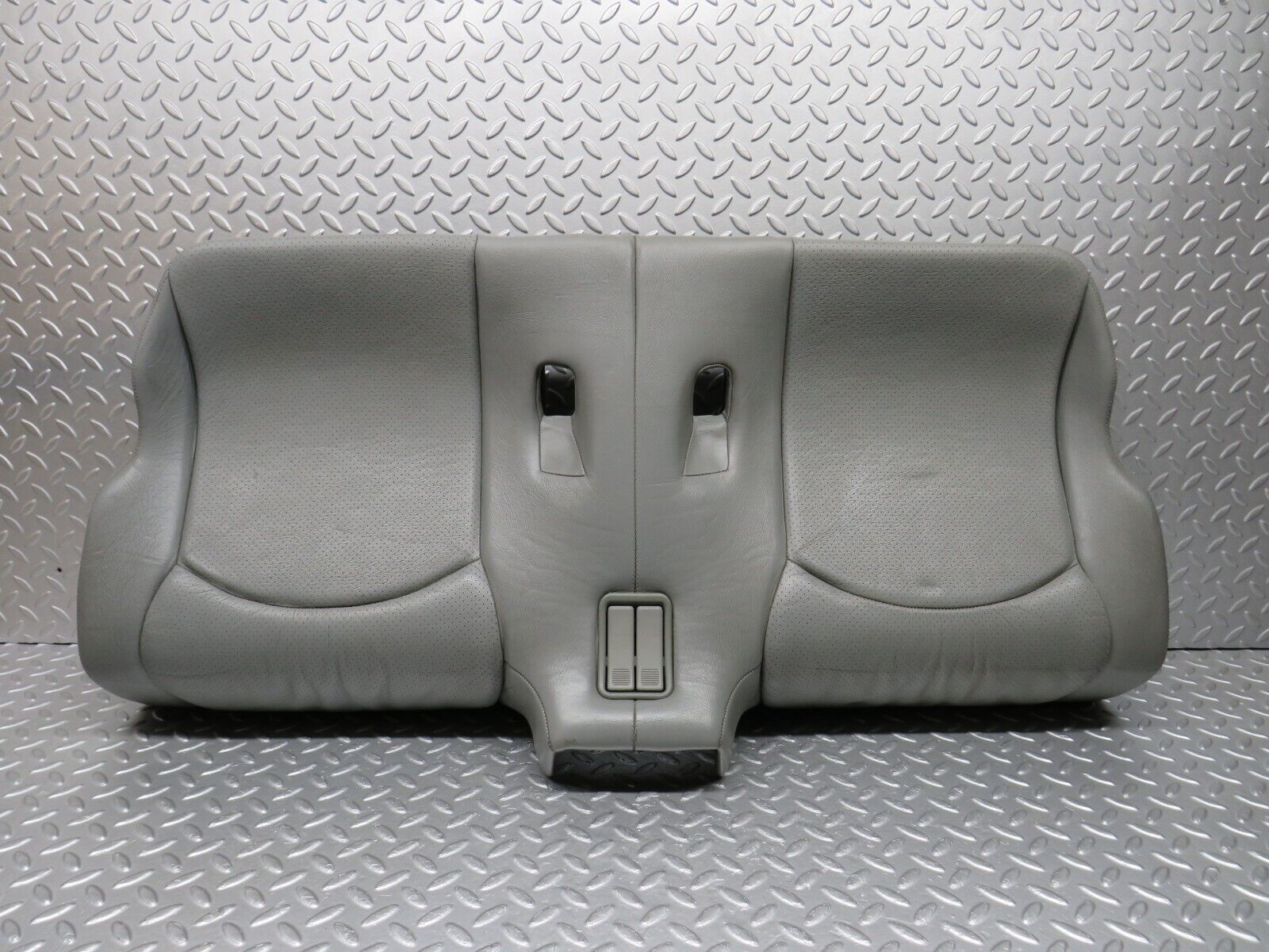 39810 Mercedes-Benz R129 320SL Coupe Rear Seat Grey Leather 1299220101 129920021