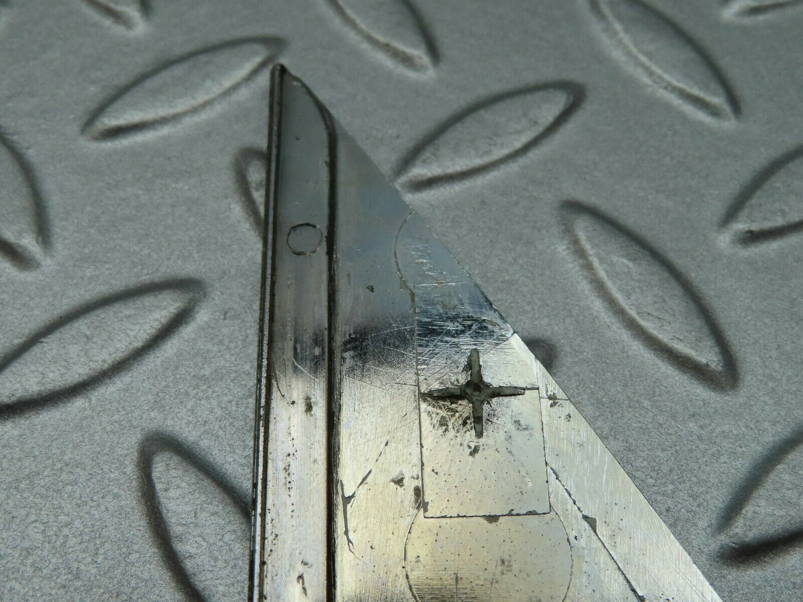 3716 Mercedes-Benz S123 200T Wagon Mirror Triangle Cover Right 1237250811