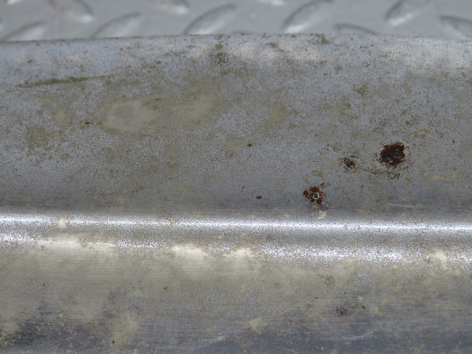 0406 Mercedes-Benz W108 280SE Front Upper Bumper Left