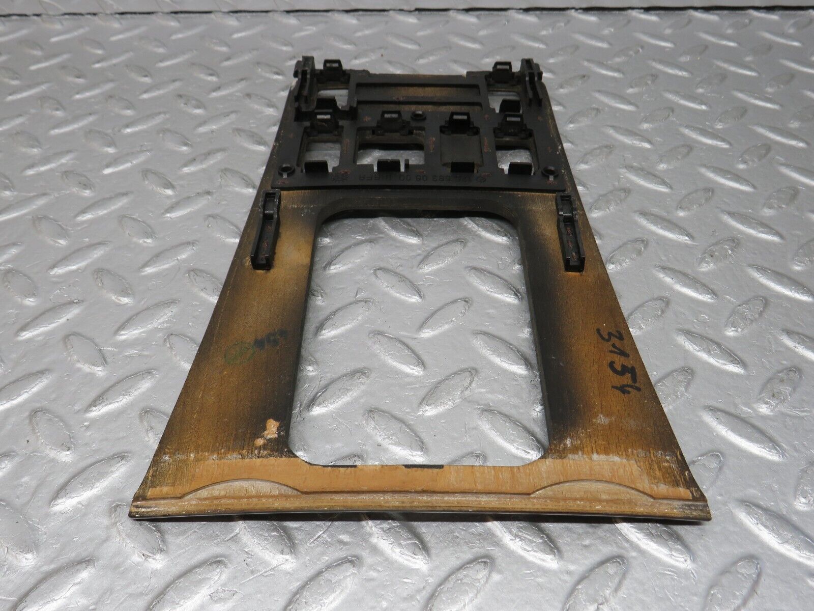 36002 Mercedes-Benz W126 420SE Centre Console Wood Panel 1266830600