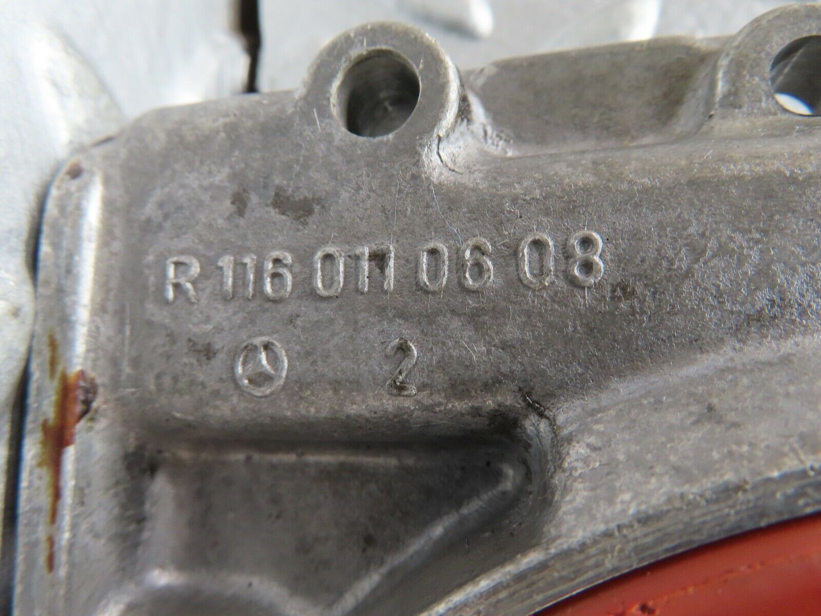 17732 Mercedes-Benz W116 450SEL Crankshaft Rear Sealing Cover 1160110608