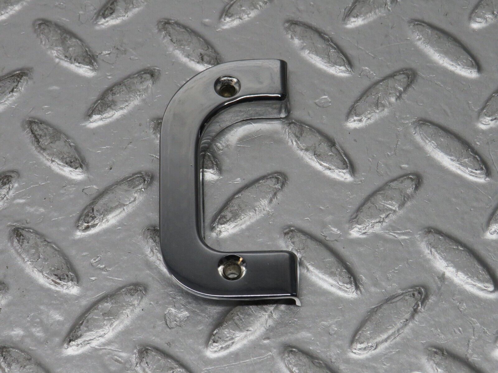 0541 Mercedes-Benz W123 230E Right Interior Chrome Door Latch Trim 1237230224