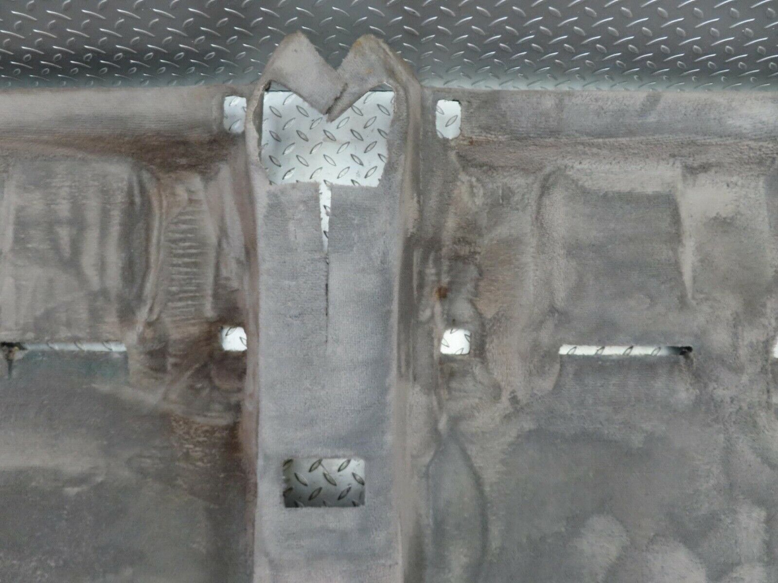 16526 Mercedes-Benz W124 260E Rear Floor Carpet Grey 1246803841