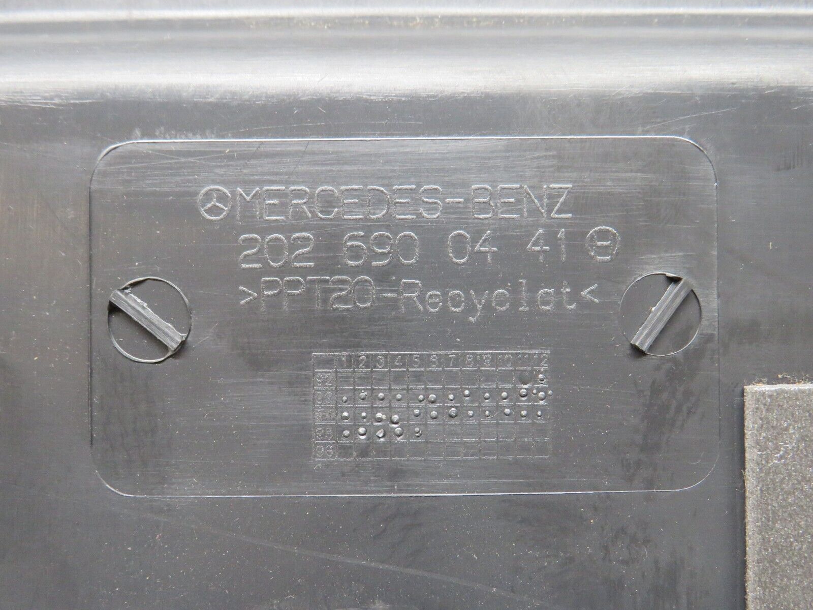 33211 Mercedes-Benz W202 C180 Trunk Rear Panel 2026900441