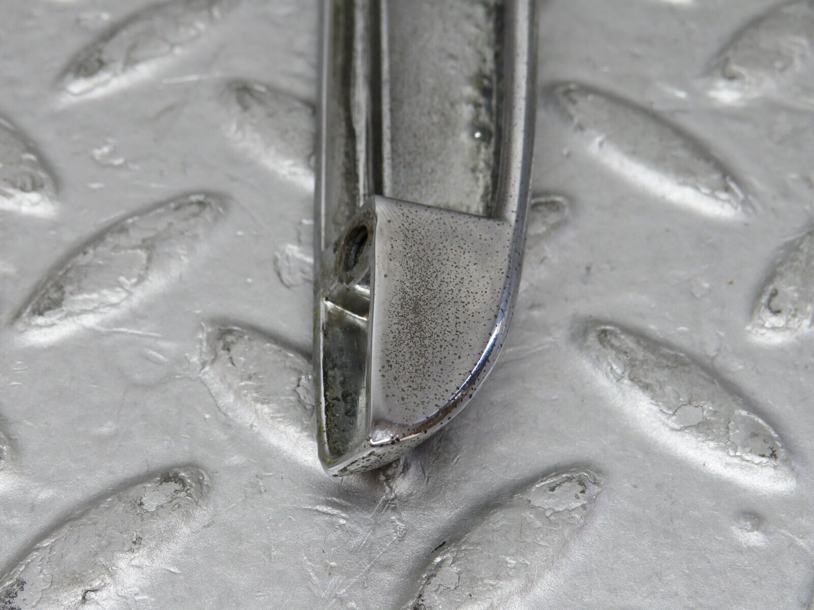 35707 Mercedes-Benz W108 Trunk Lid Chrome Handle