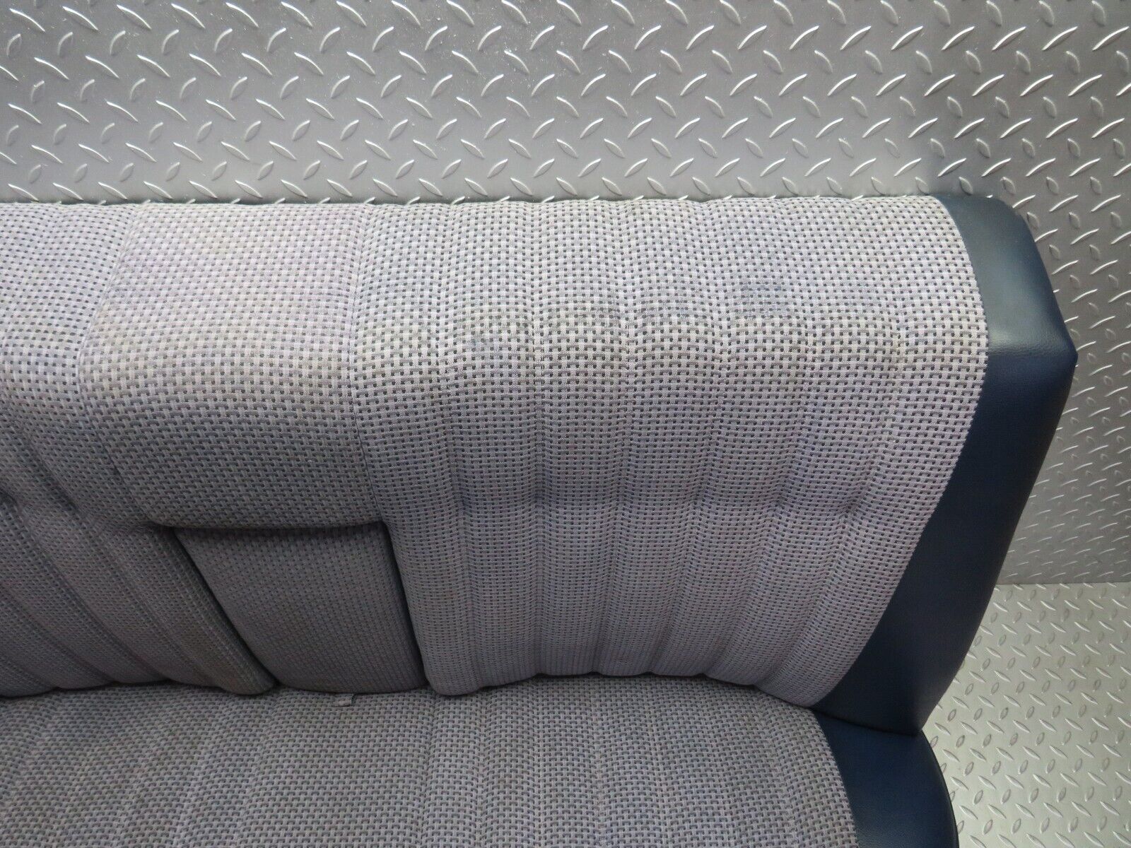 31148 Mercedes-Benz W123 200D Rear Seat Blue 1239200050 1239200016