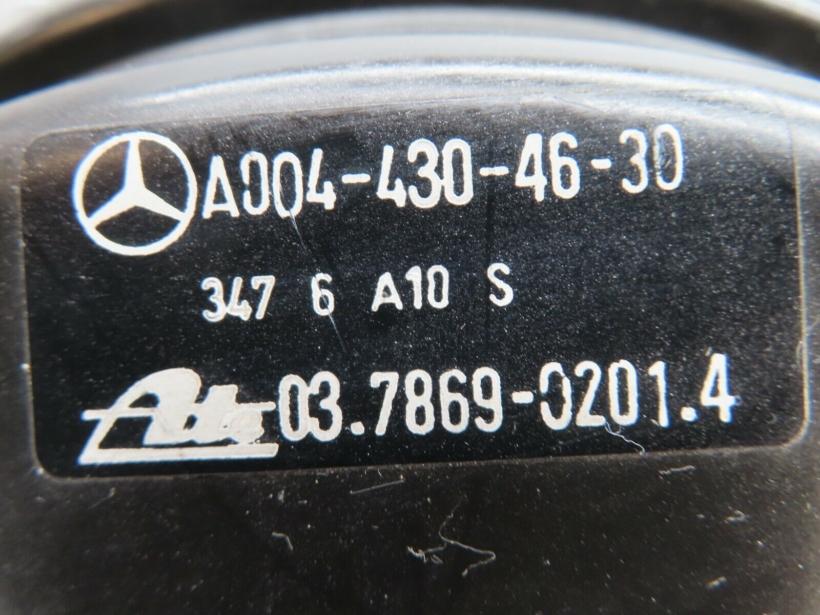 19485 Mercedes-Benz C140 CL420 Coupe Brake Booster ATE 03.7869-0201.4
