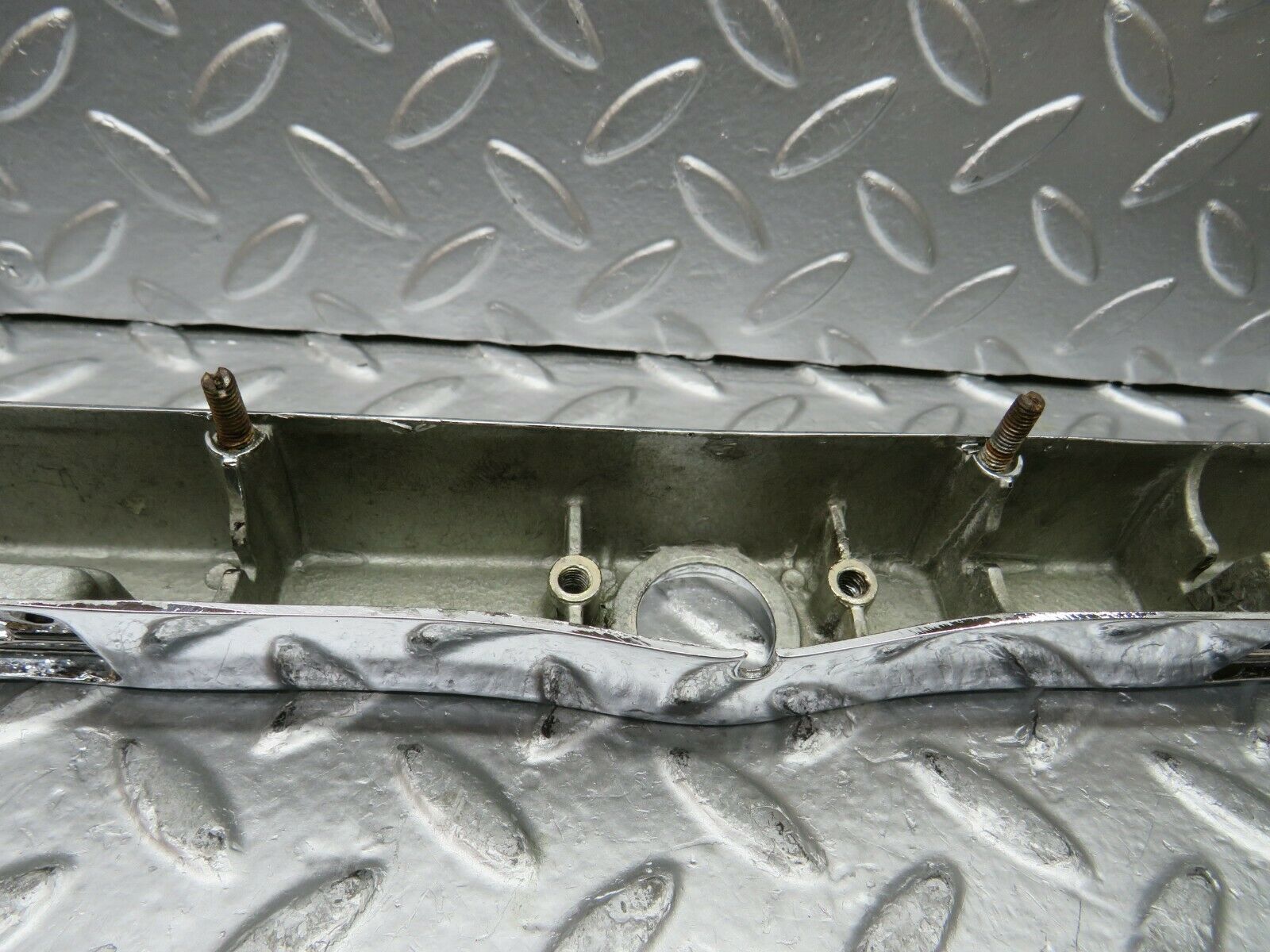 22734 Mercedes-Benz C107 450SLC Trunk Chrome number Plate Light 1076901580