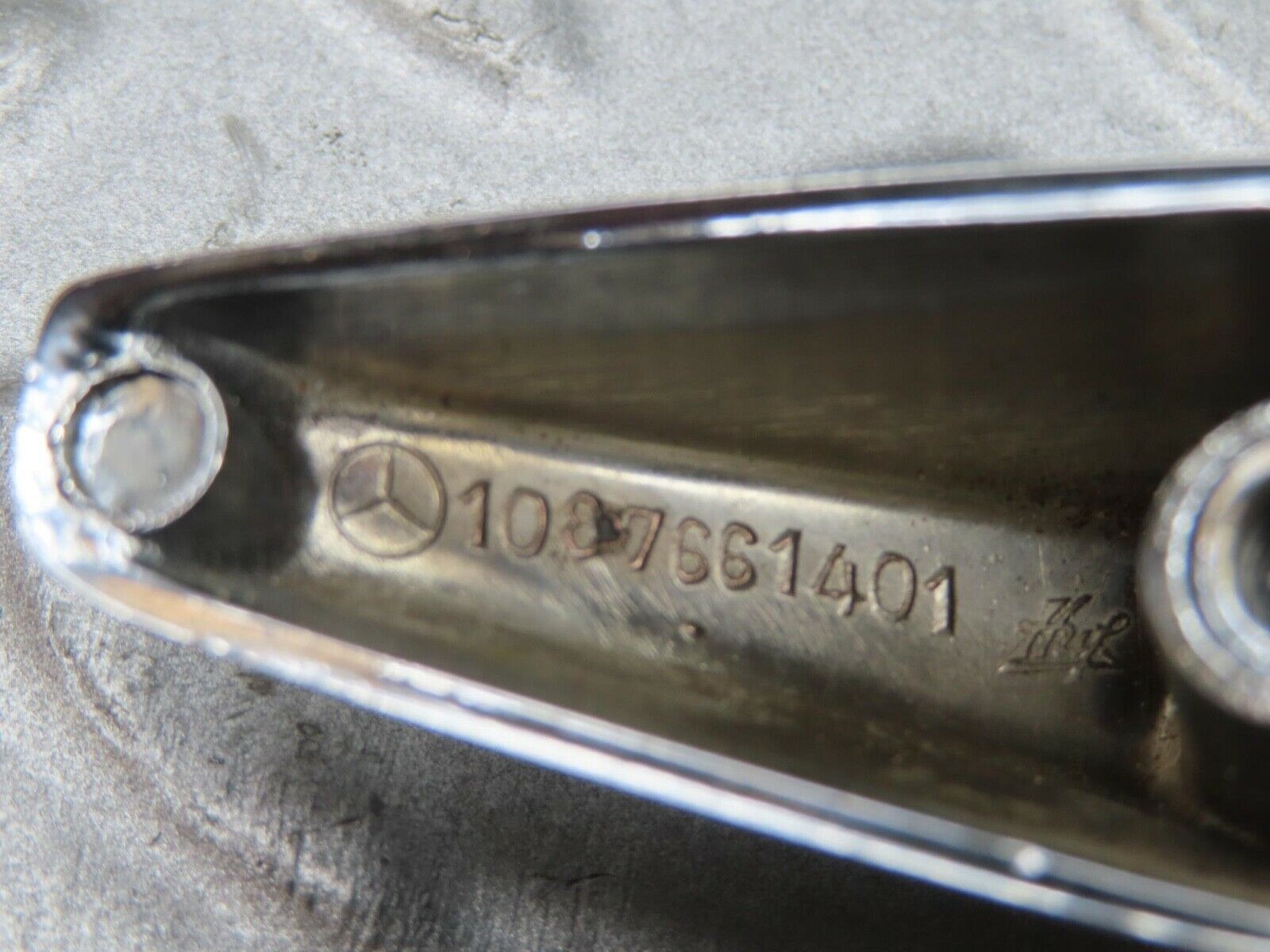 12294 Mercedes-Benz W108 280SE 3.5 Chrome Door Handle Front Right 1087661401