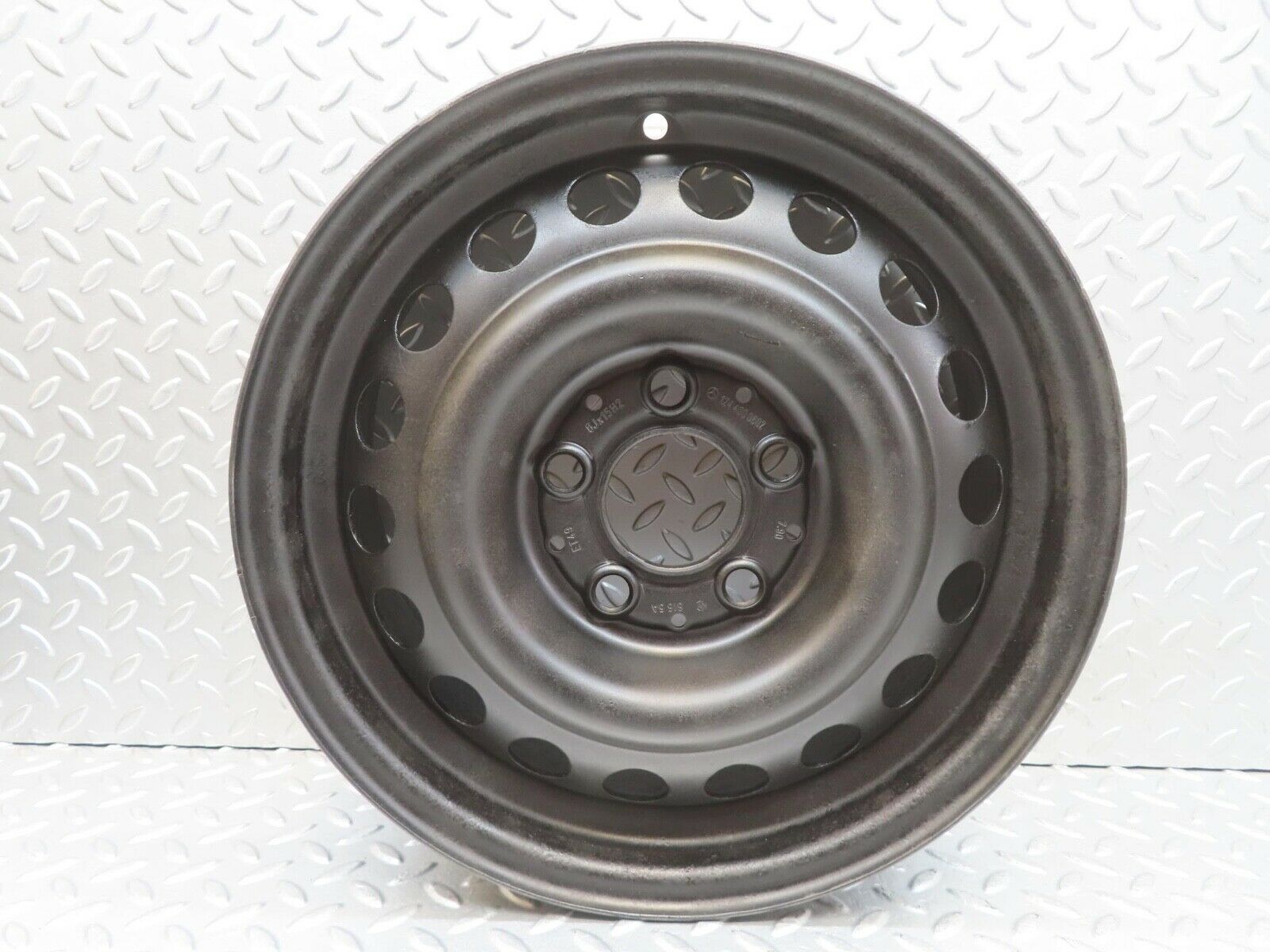 13241 Mercedes-Benz Steel Wheel 6Jx15H2 ET49 5x112 1244000602
