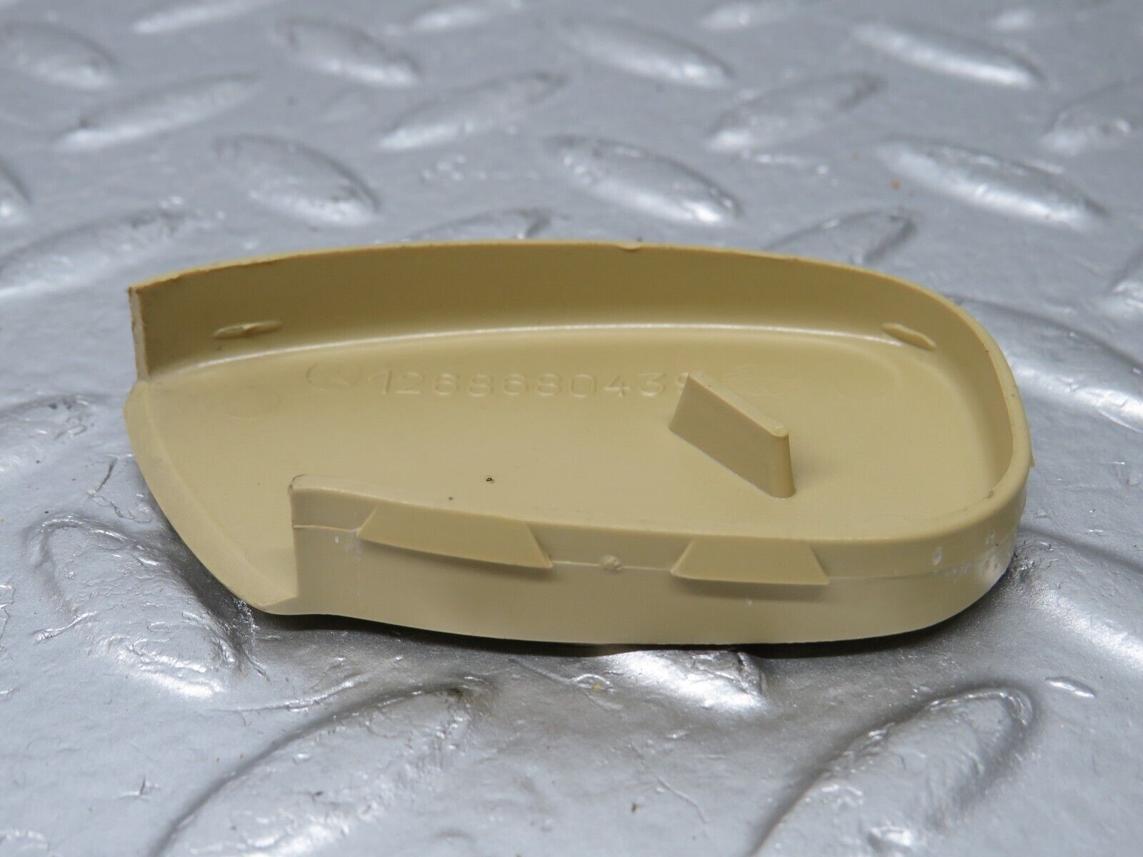 34392 Mercedes-Benz C126 380SEC Coupe Front Seat Rail Trim Cover 1268680439