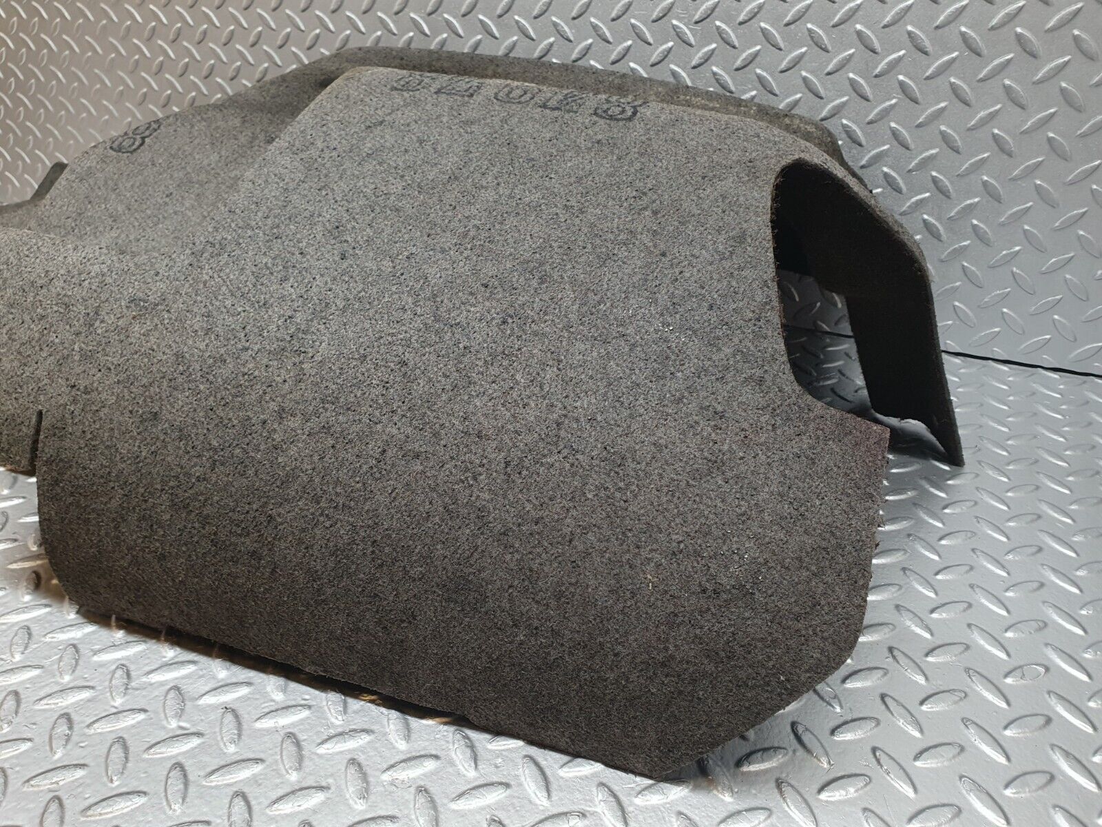 41045 Mercedes-Benz W126 300SE Trunk Cover Panel Right Side Brown