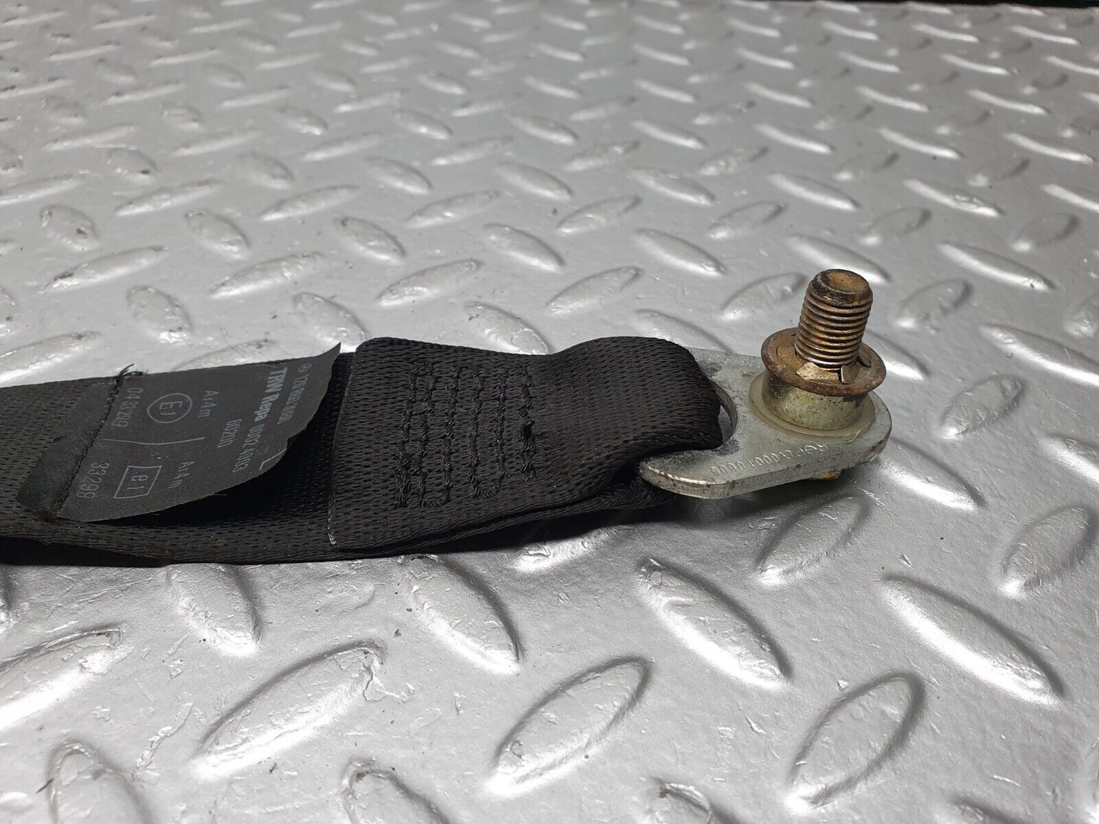 41269 Mercedes-Benz W126 300SE Front Left Seat Belt With Buckle 1268603986