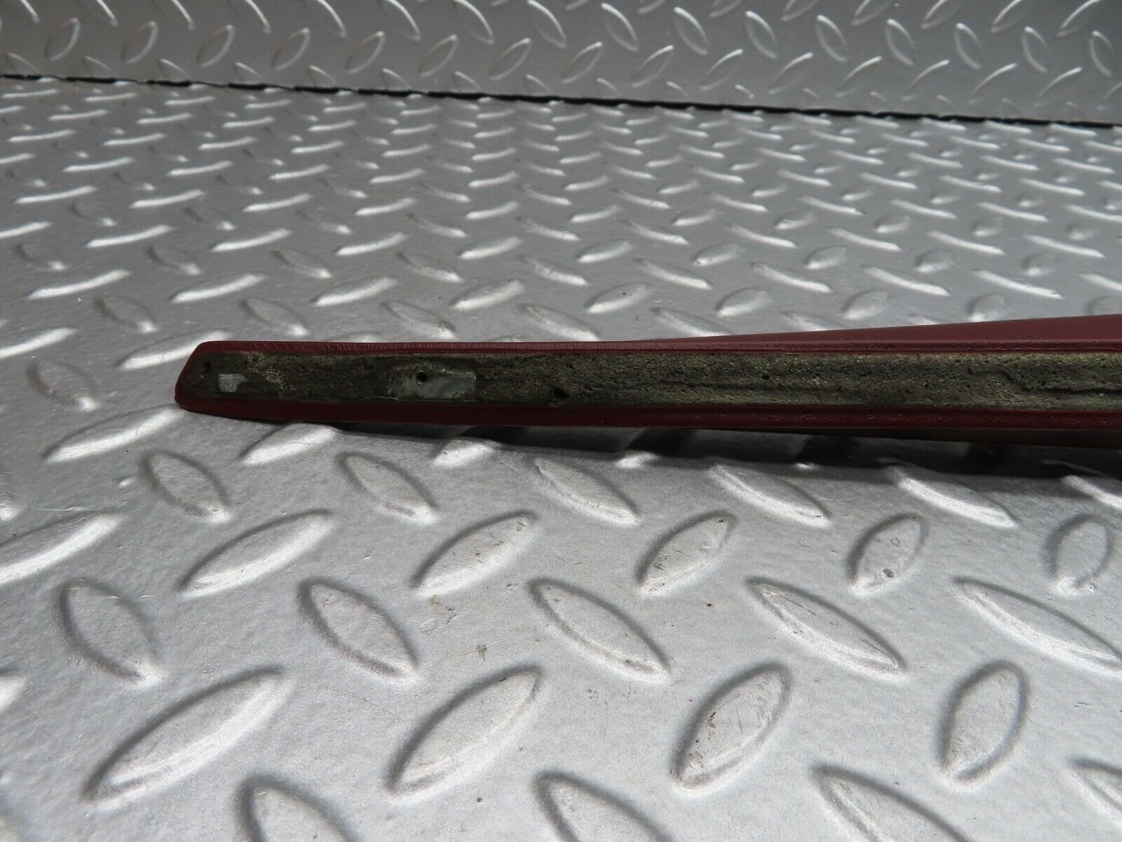 21423 Mercedes-Benz W126 300SE Rear Right Door Interior Trim Burgundy Red